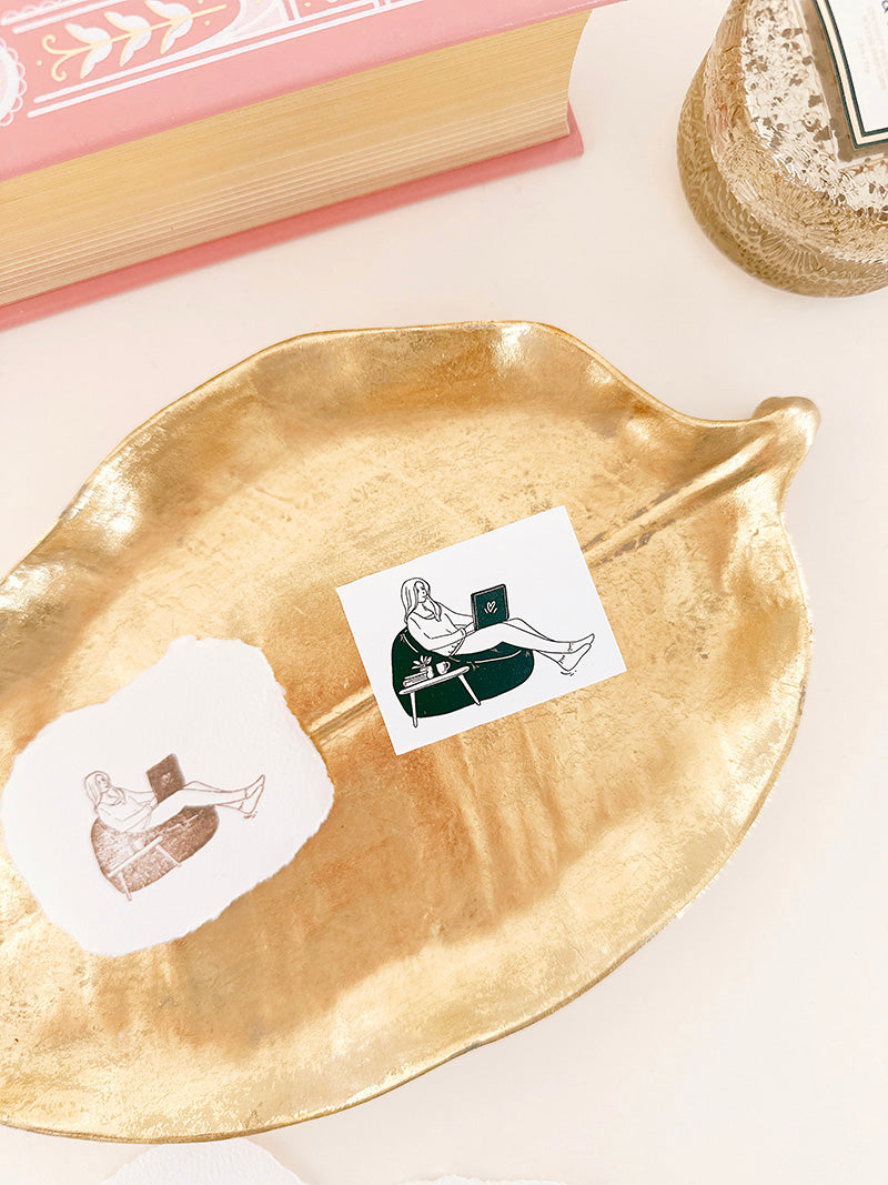 Blinks of Life BOL Journal Rubber Stamp Work Mode I 2