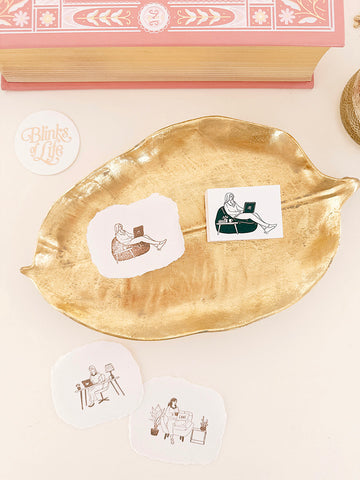 Blinks of Life BOL Journal Rubber Stamp Work Mode I 3