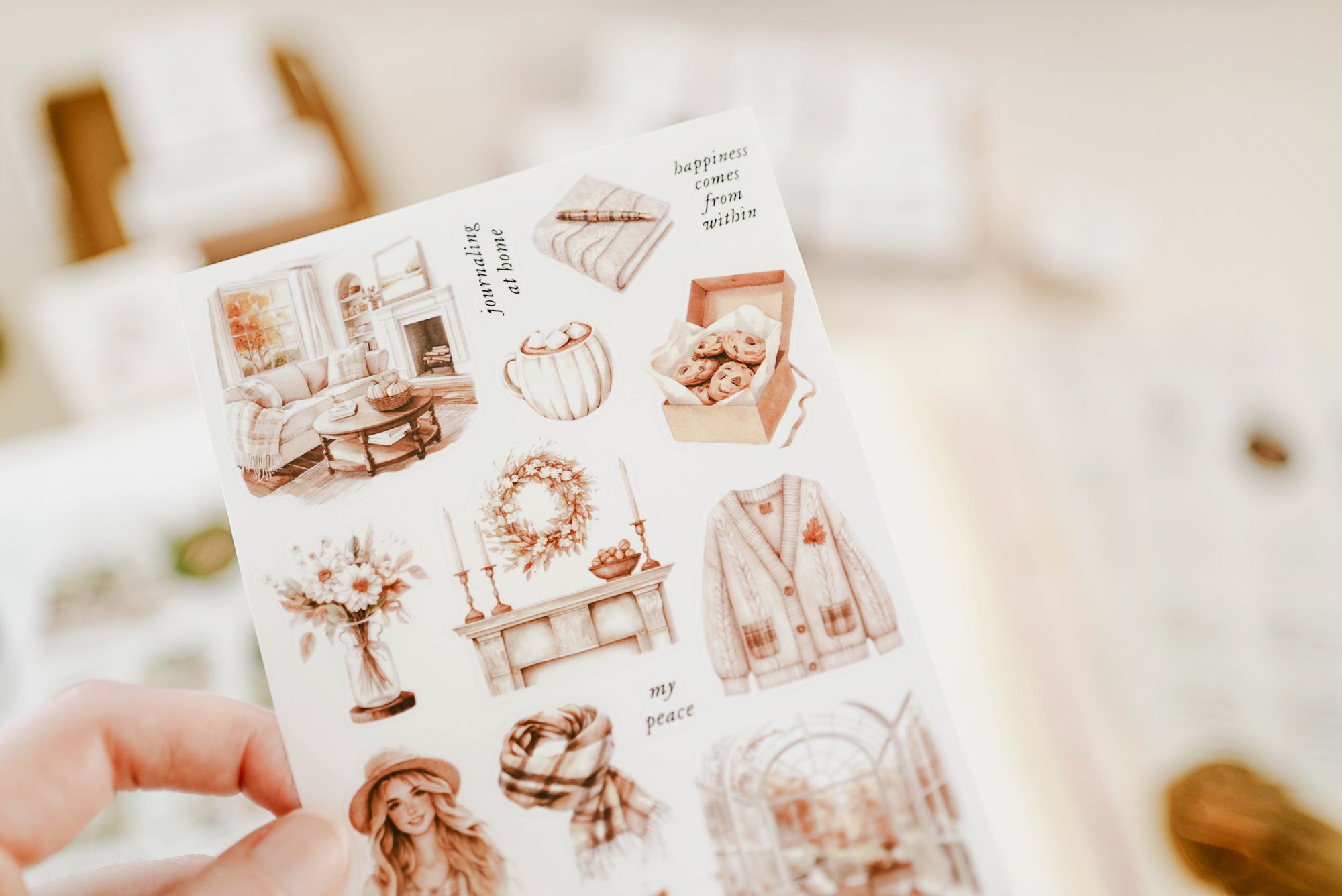 Transparent Stickers No. 55