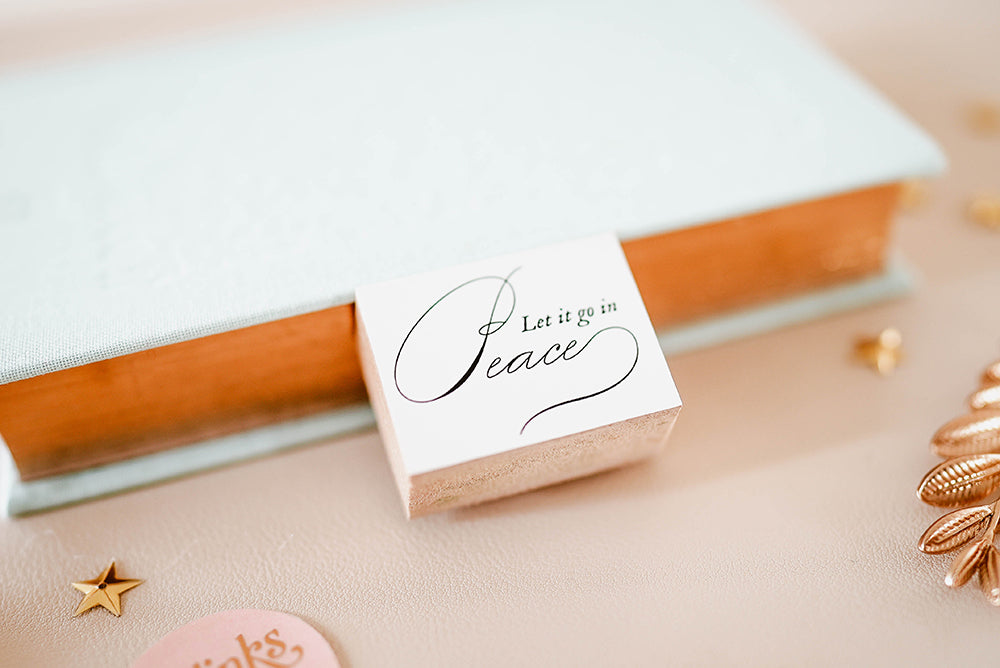 Blinks of Life - Journal Quote Illustration Rubber Stamp