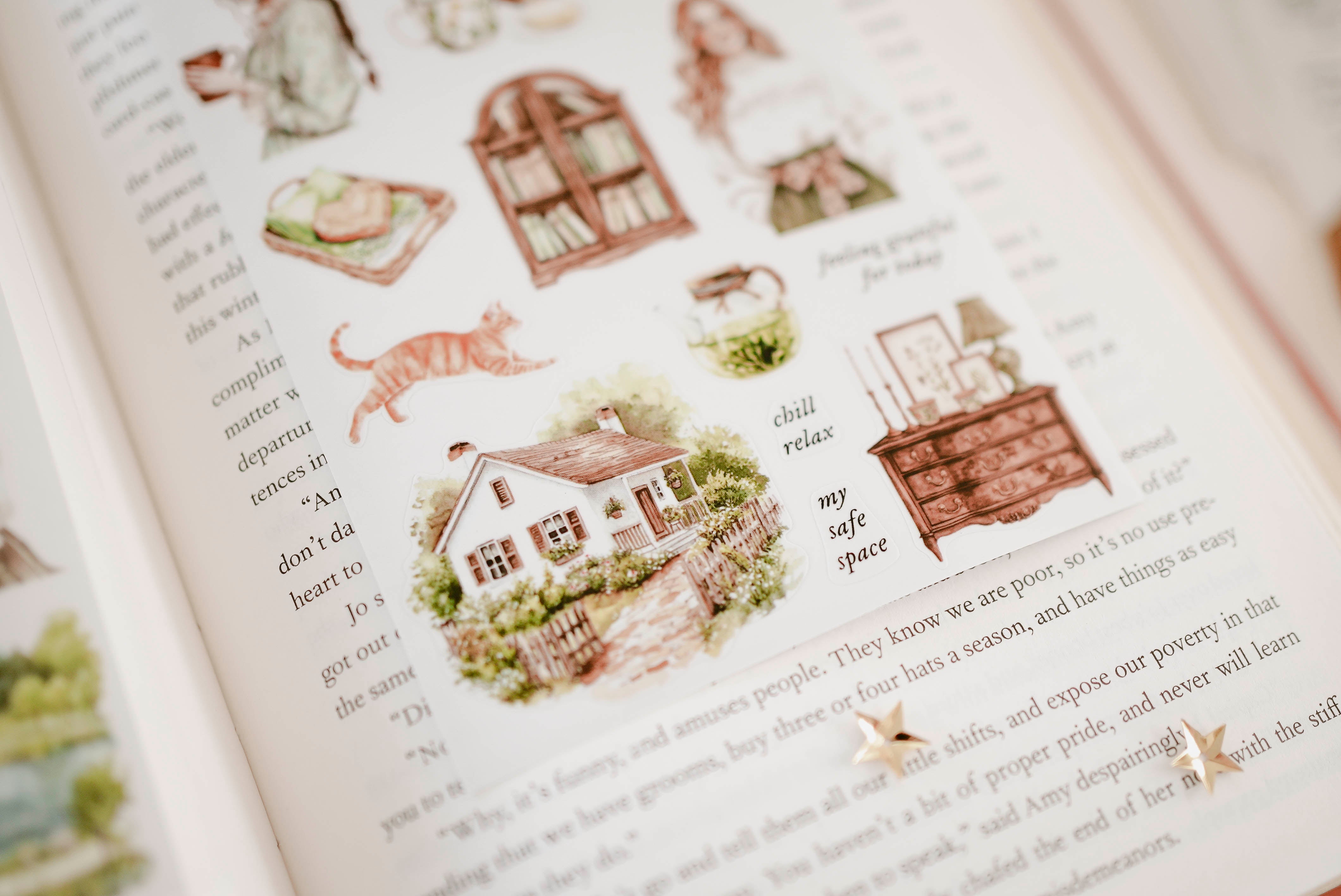 Transparent Stickers No. 59