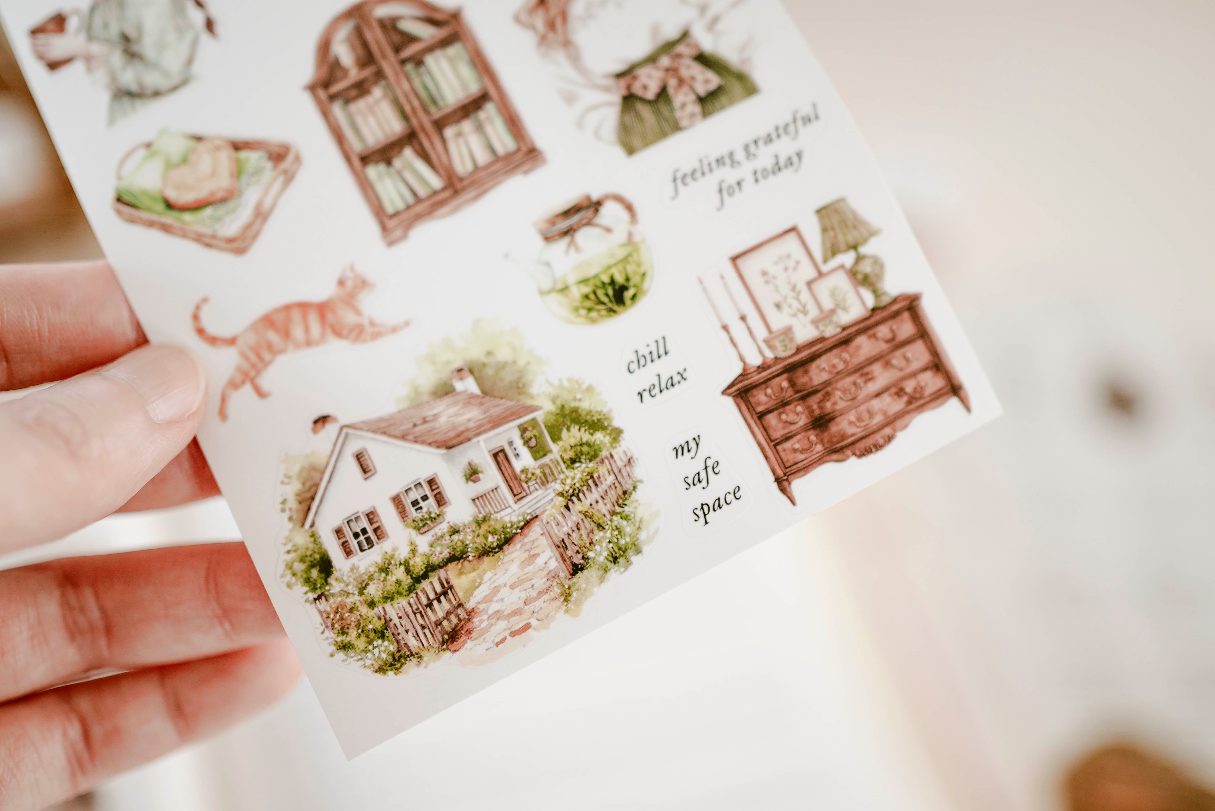 Transparent Stickers No. 59