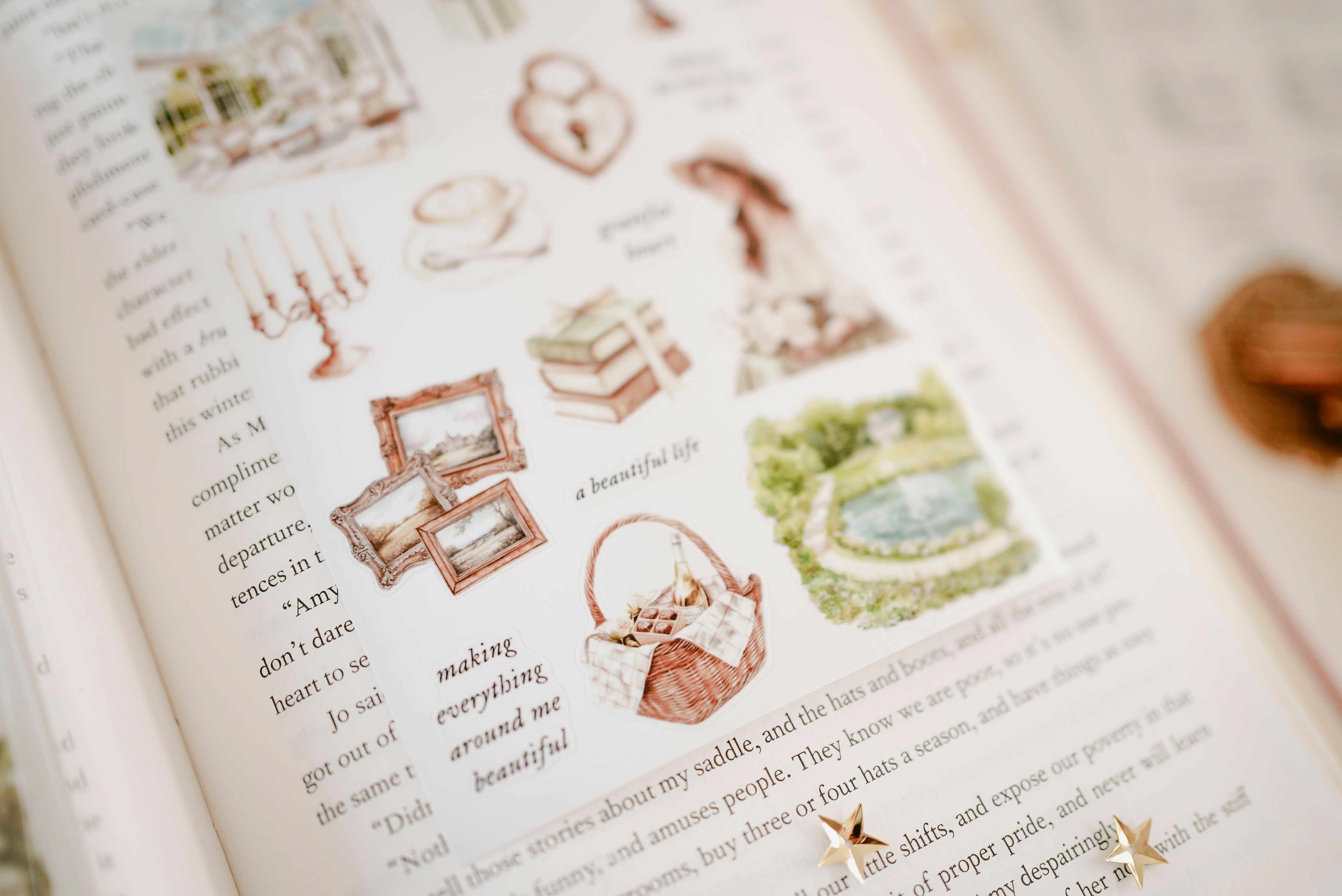 Transparent Stickers No. 58