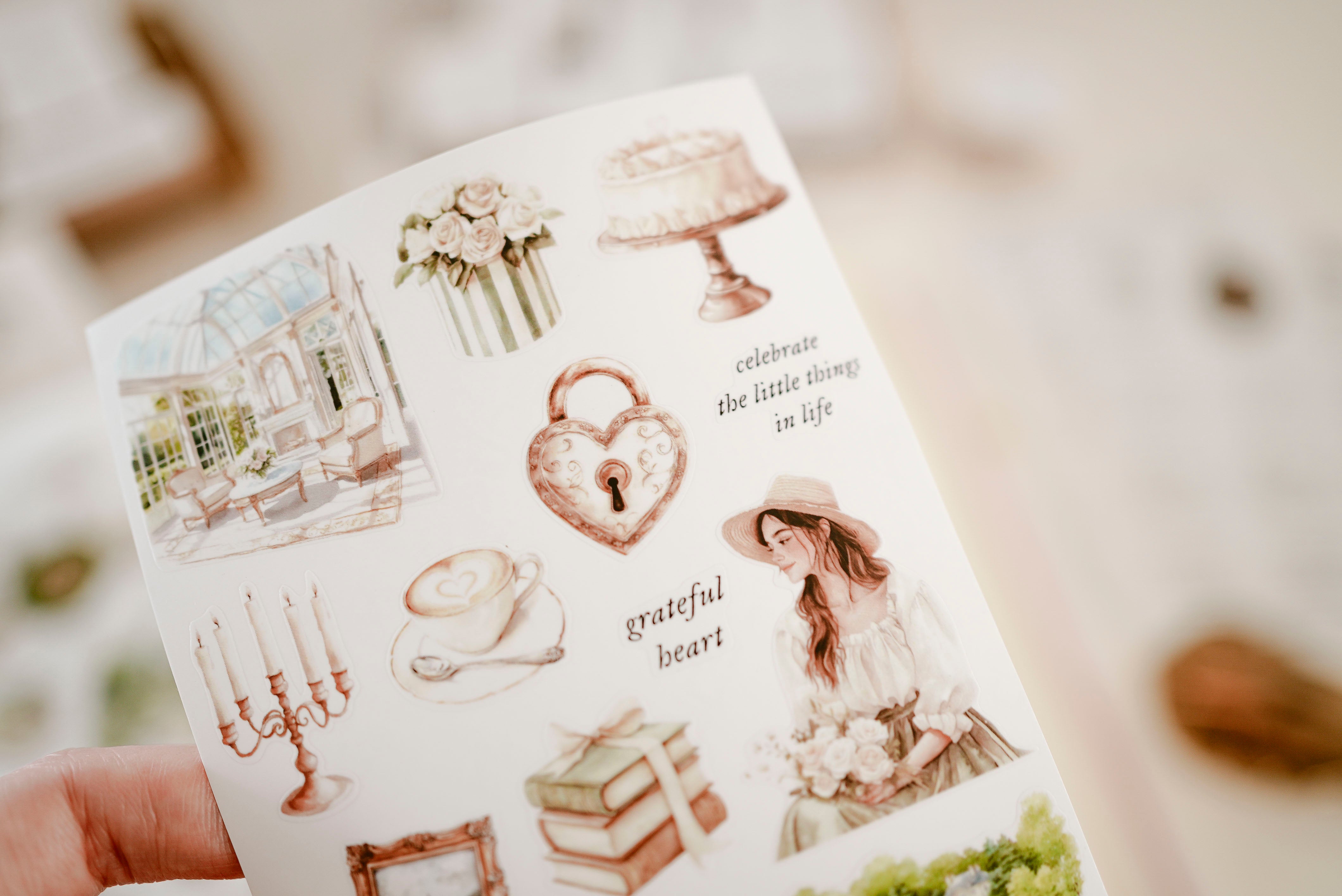 Transparent Stickers No. 58