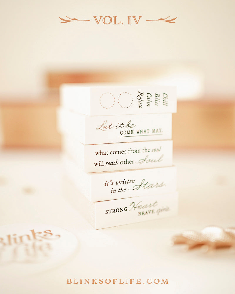 Mini Words Vol. IV - Japanese Tall Handle