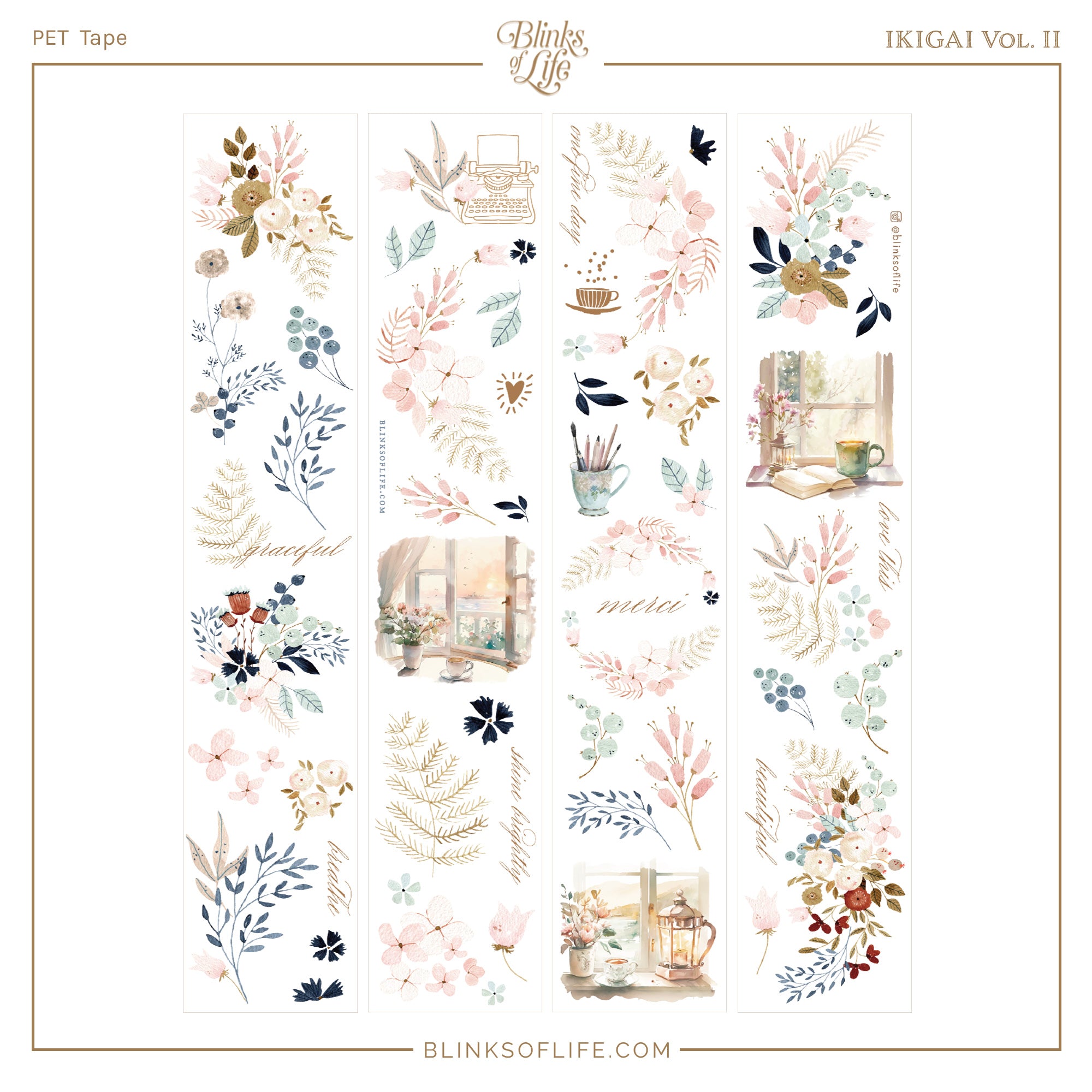 Blinks of Life - BOL - PET Tape IKIGAI Vol. 2