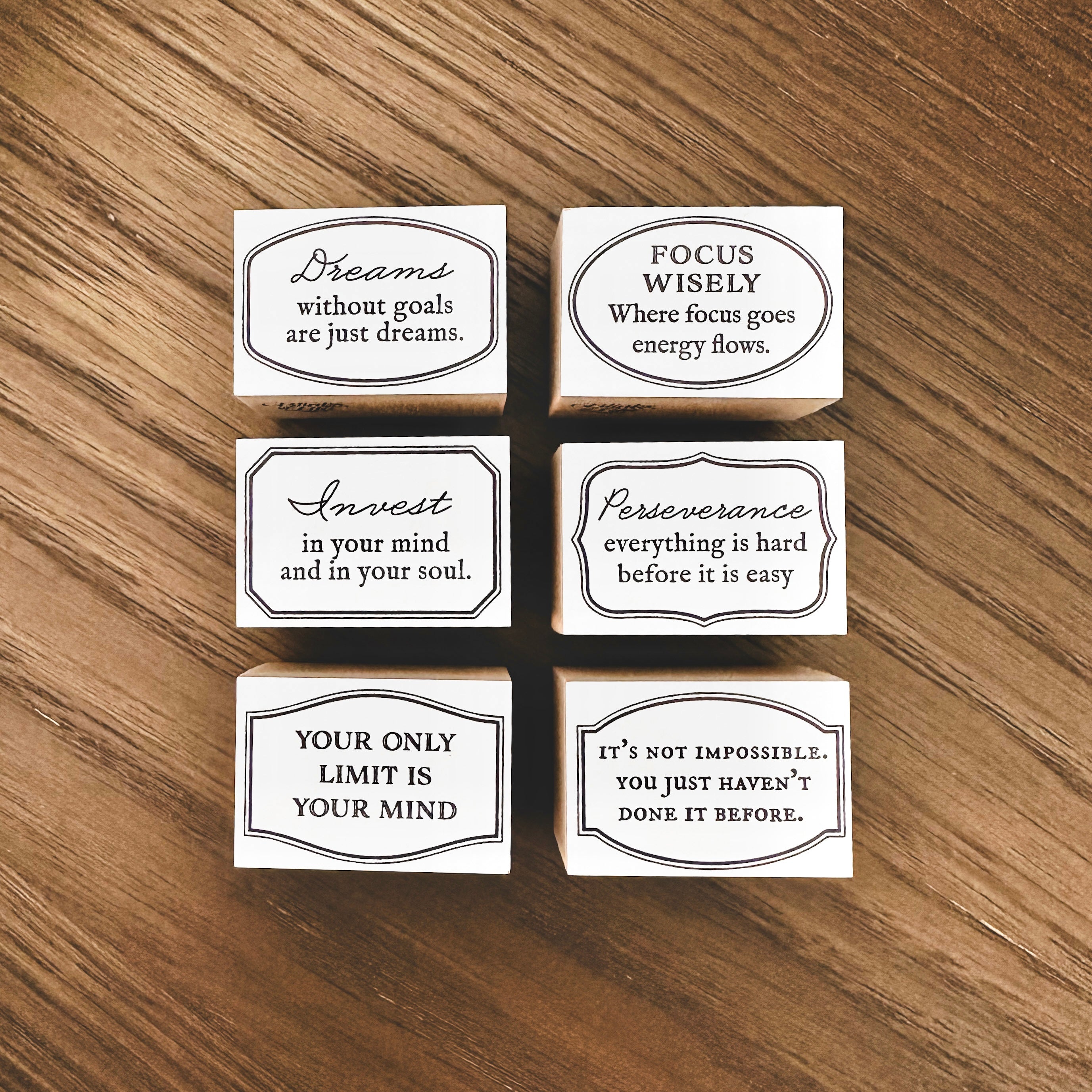 Blinks of Life - BOL - Vintage Mini Frames with Quotes