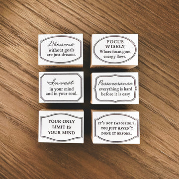 Blinks of Life - BOL - Vintage Mini Frames with Quotes