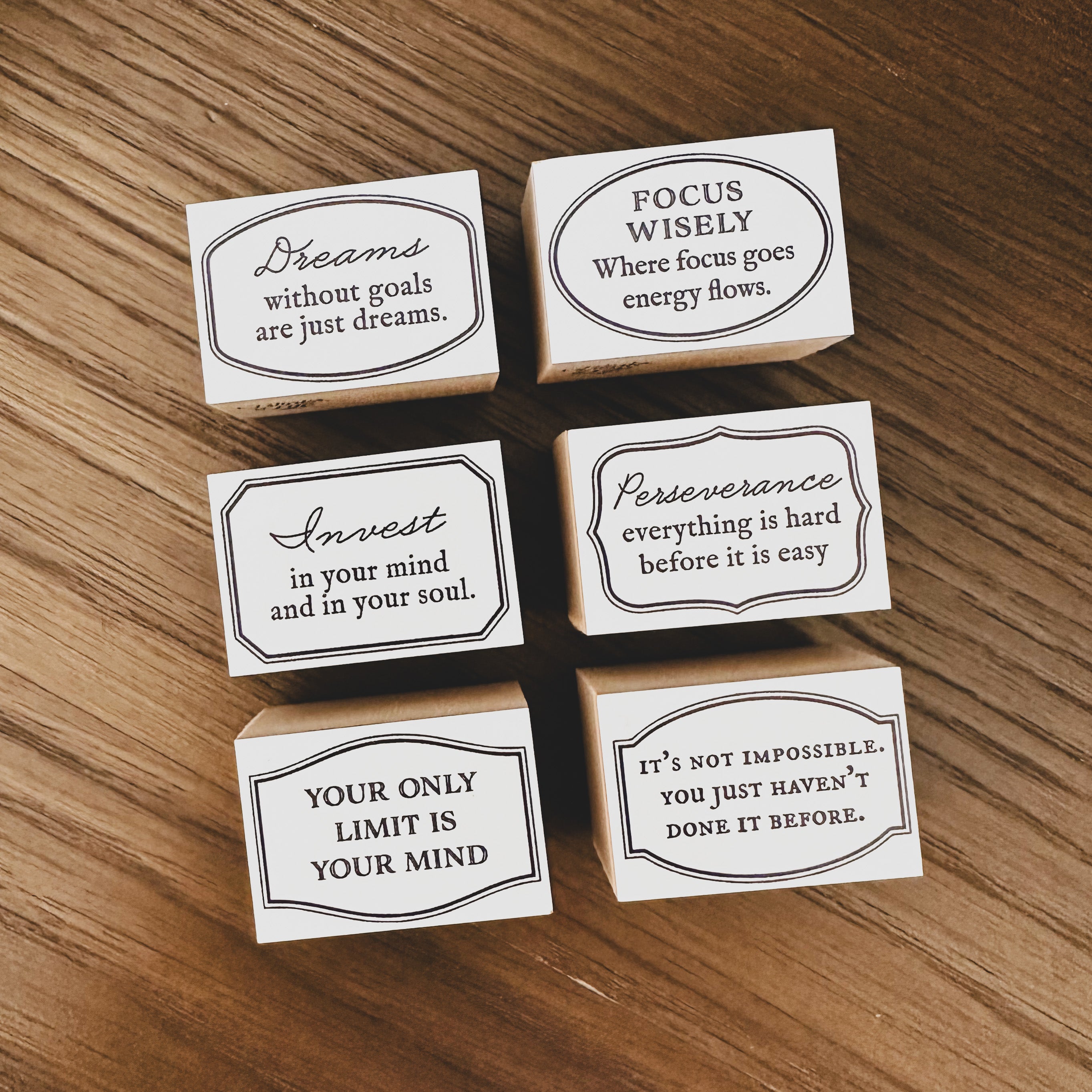 Blinks of Life - BOL - Vintage Mini Frames with Quotes