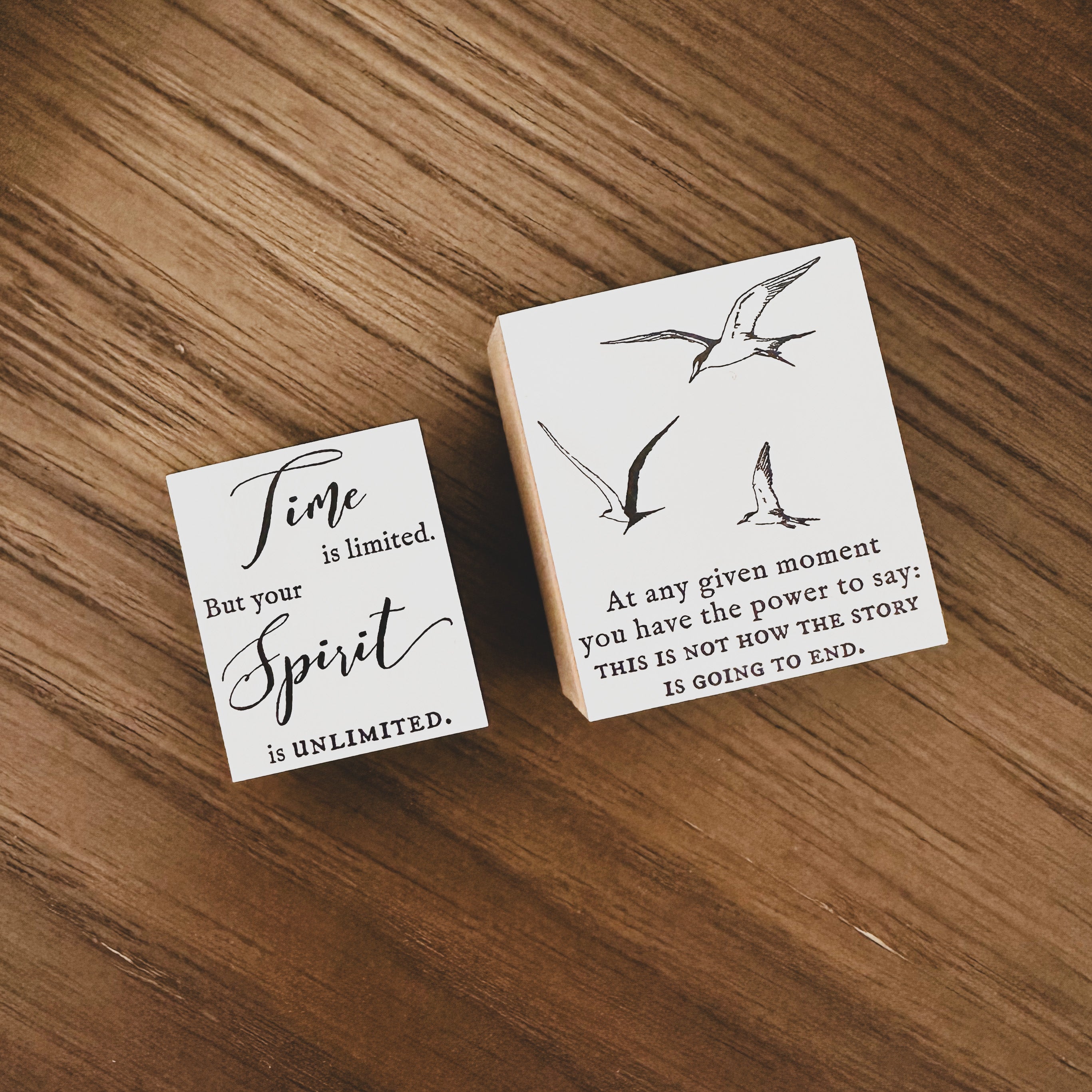 Blinks of Life - BOL - Letterpress Rubber Stamp Journal Shop