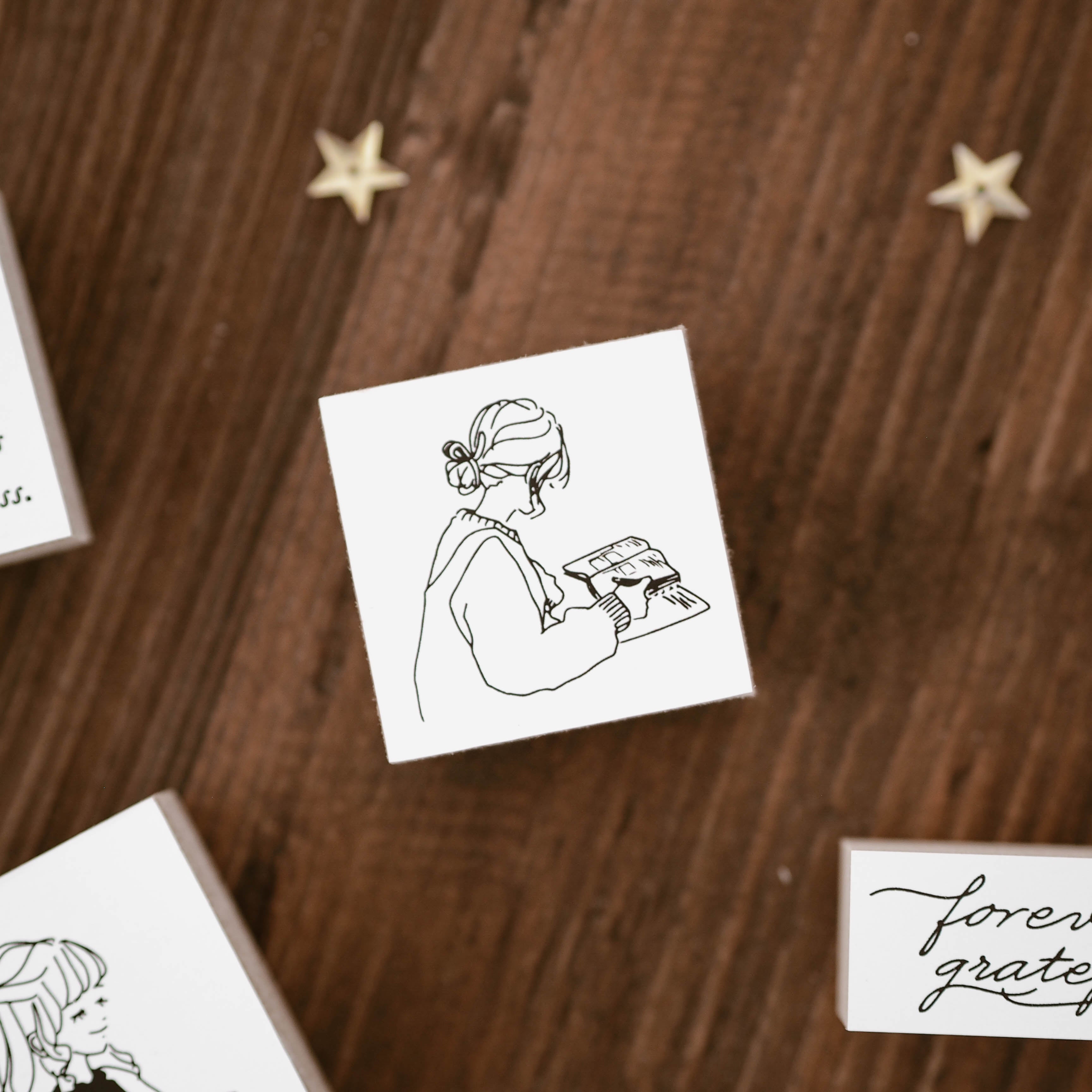 Blinks of Life - Journaling Time - Rubber Stamp Collection