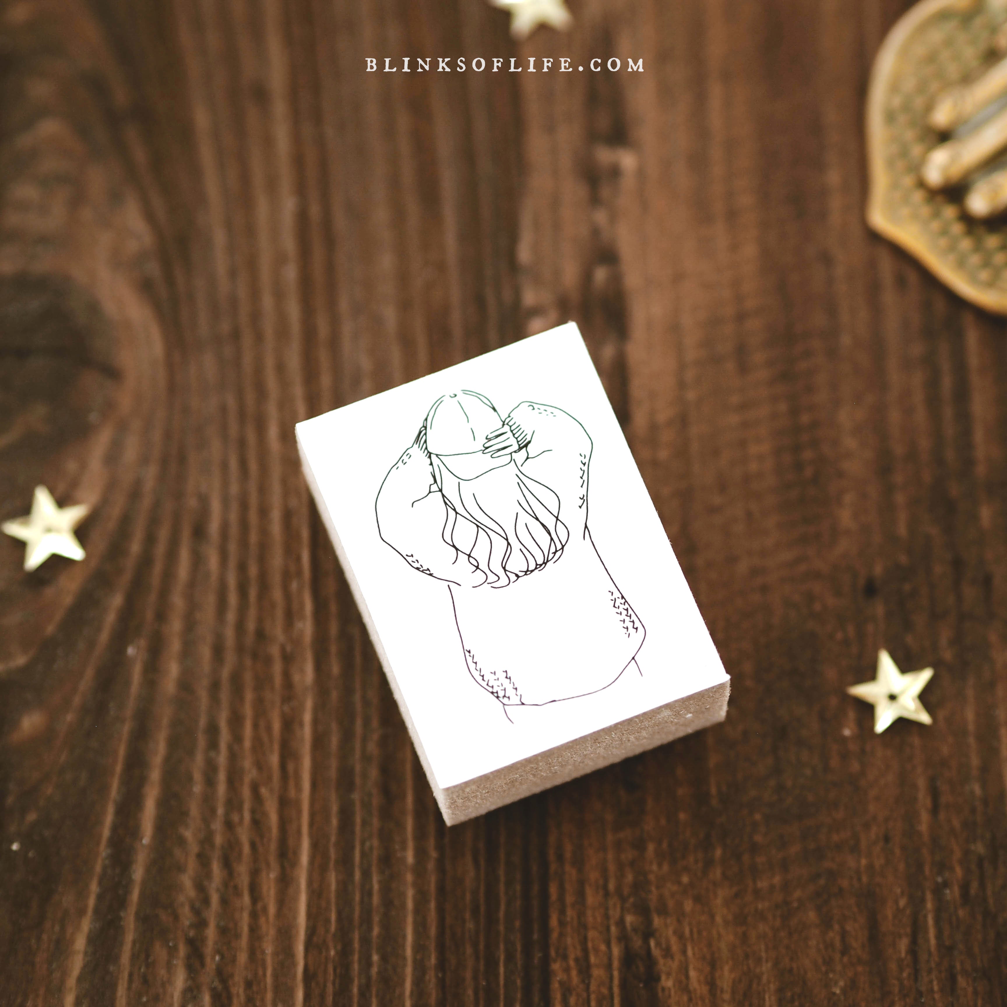 Blinks of Life - I've Got This - Rubber Stamp Collection