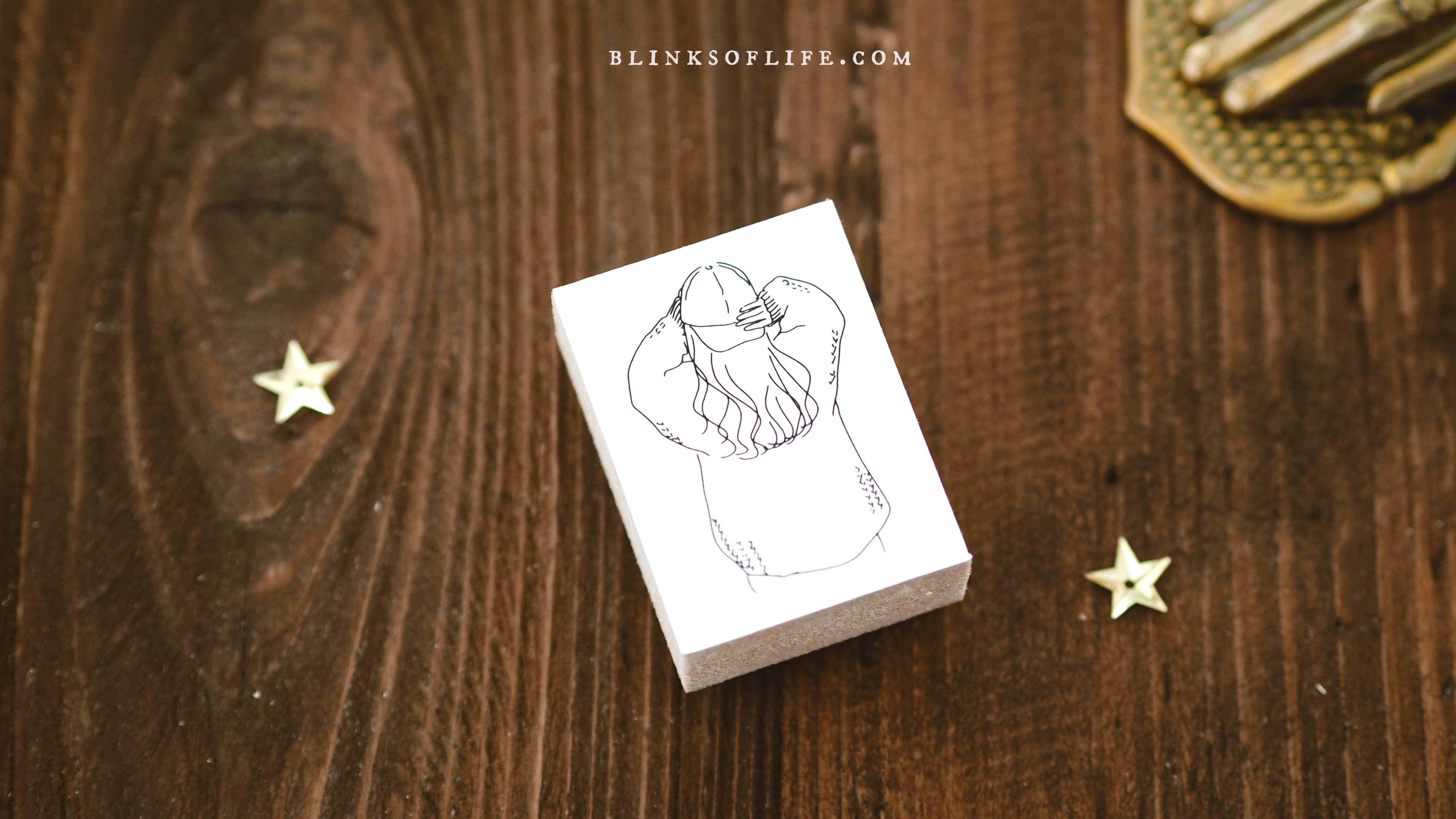 Blinks of Life - I've Got This - Rubber Stamp Collection