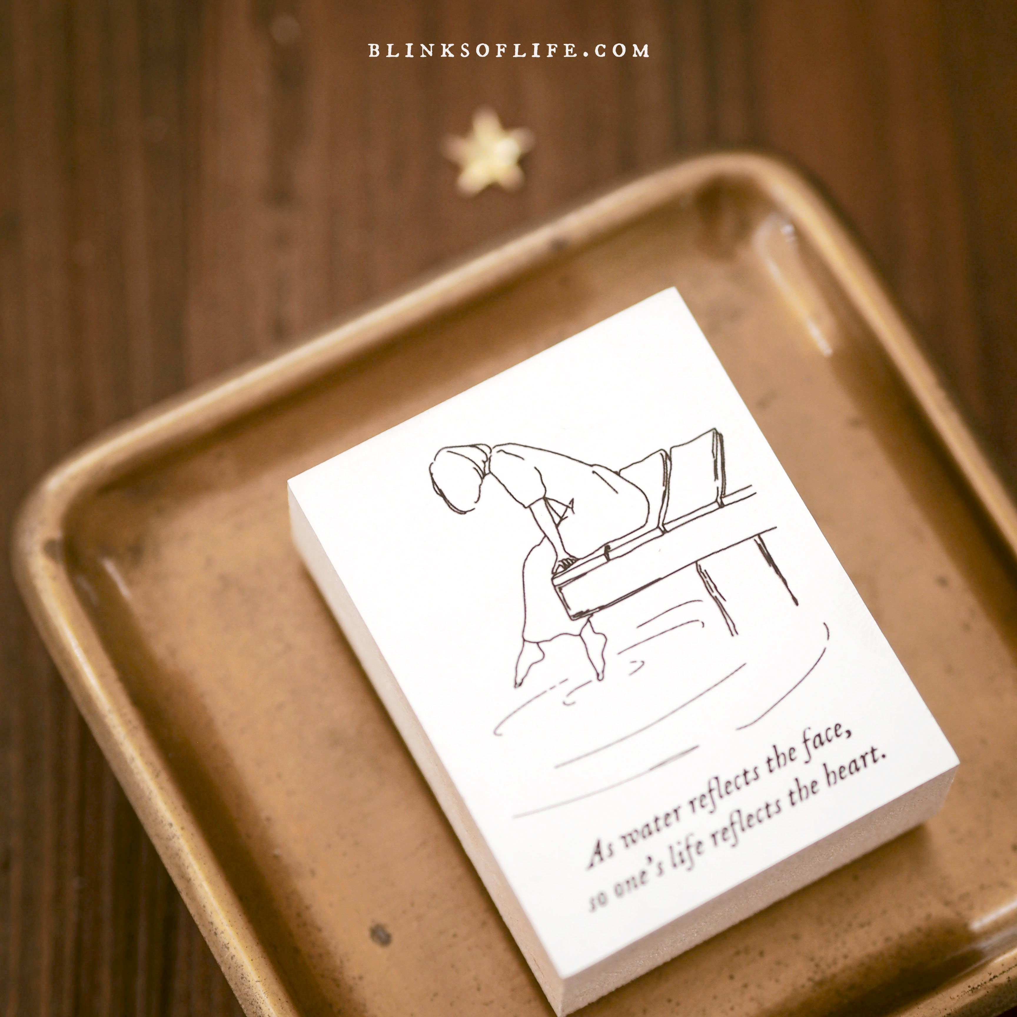 One's Life Reflects the Heart