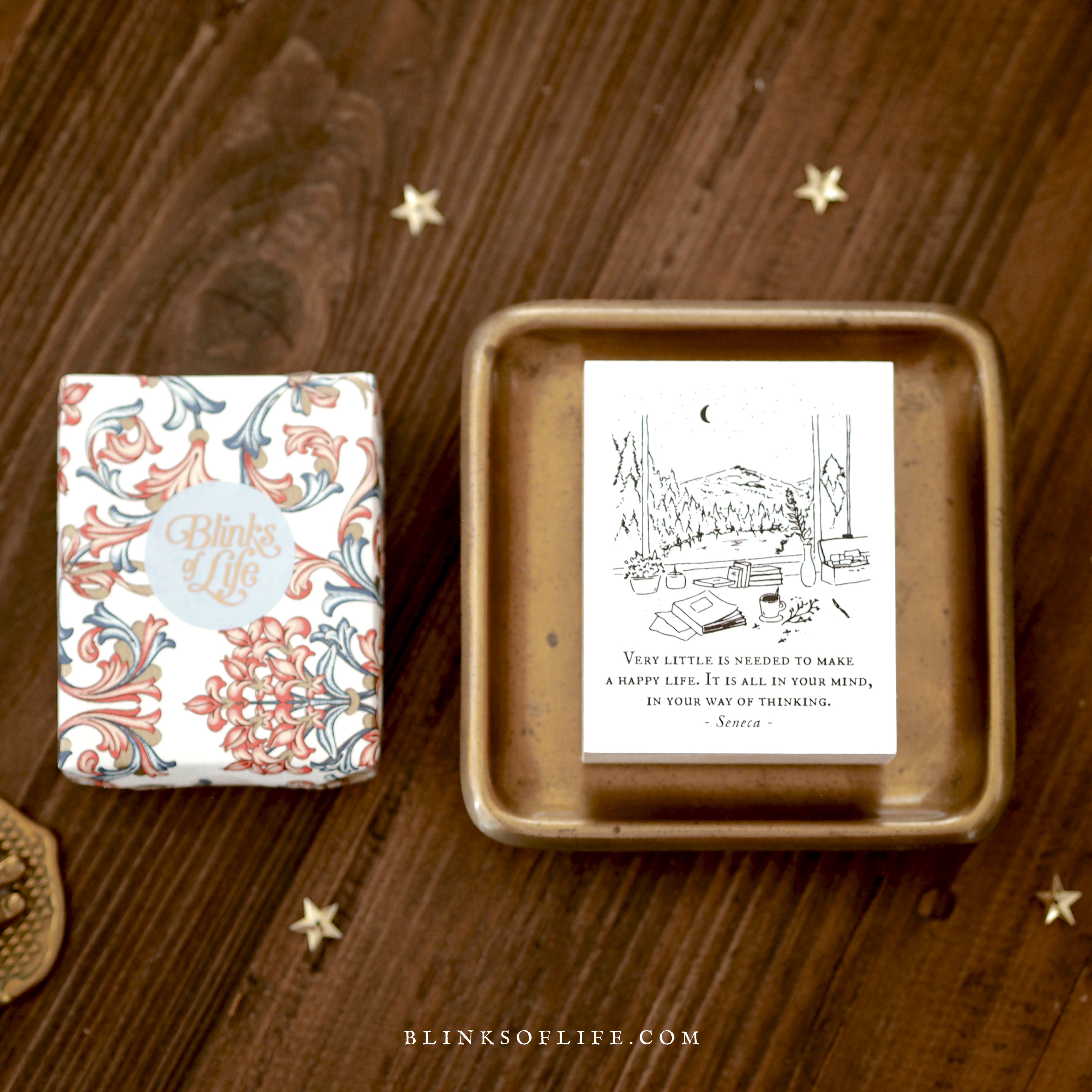 Blinks of Life - Very Little is Needed - Rubber Stamp Collection