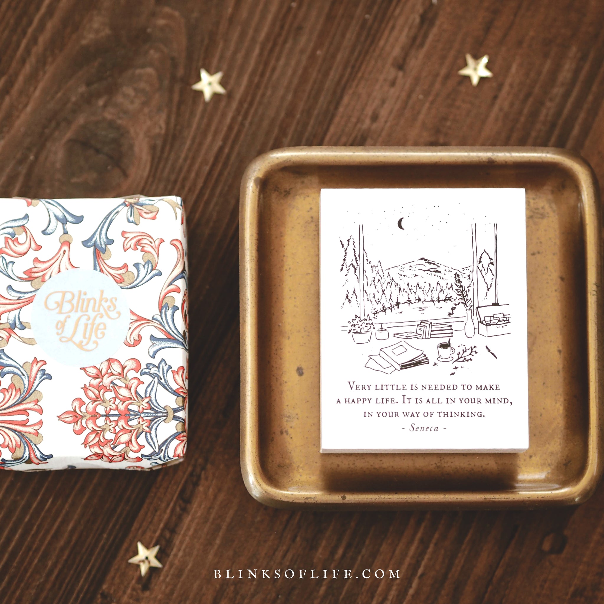 Blinks of Life - Very Little is Needed - Rubber Stamp Collection