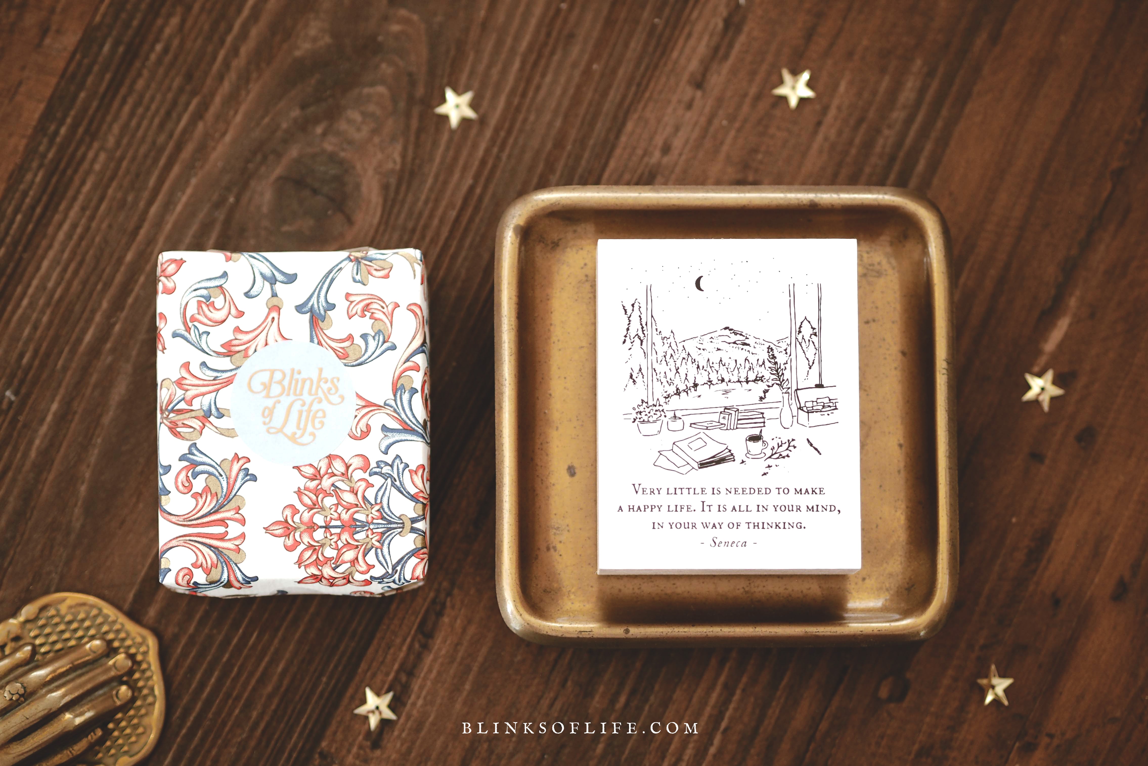 Blinks of Life - Very Little is Needed - Rubber Stamp Collection