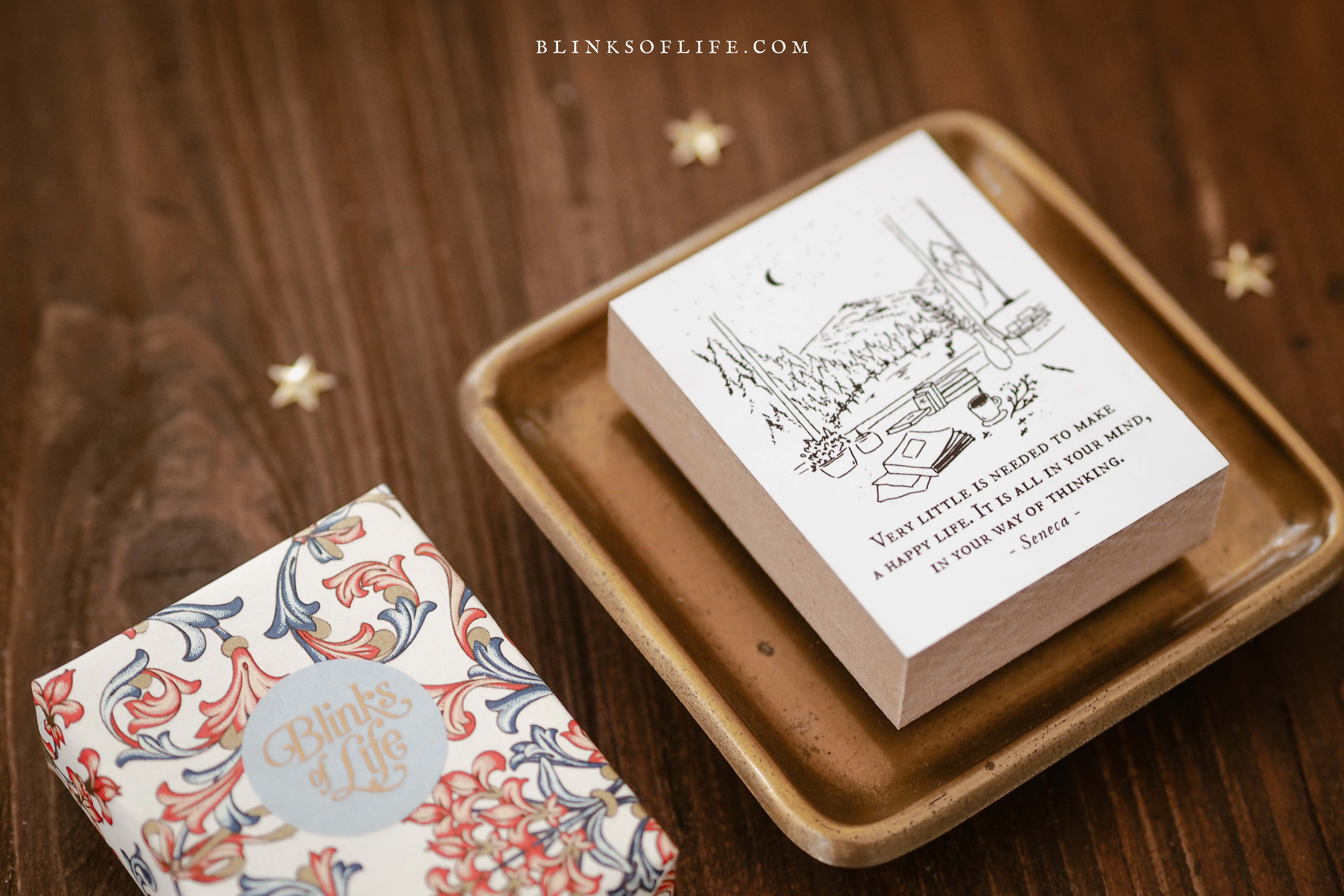 Blinks of Life - Very Little is Needed - Rubber Stamp Collection