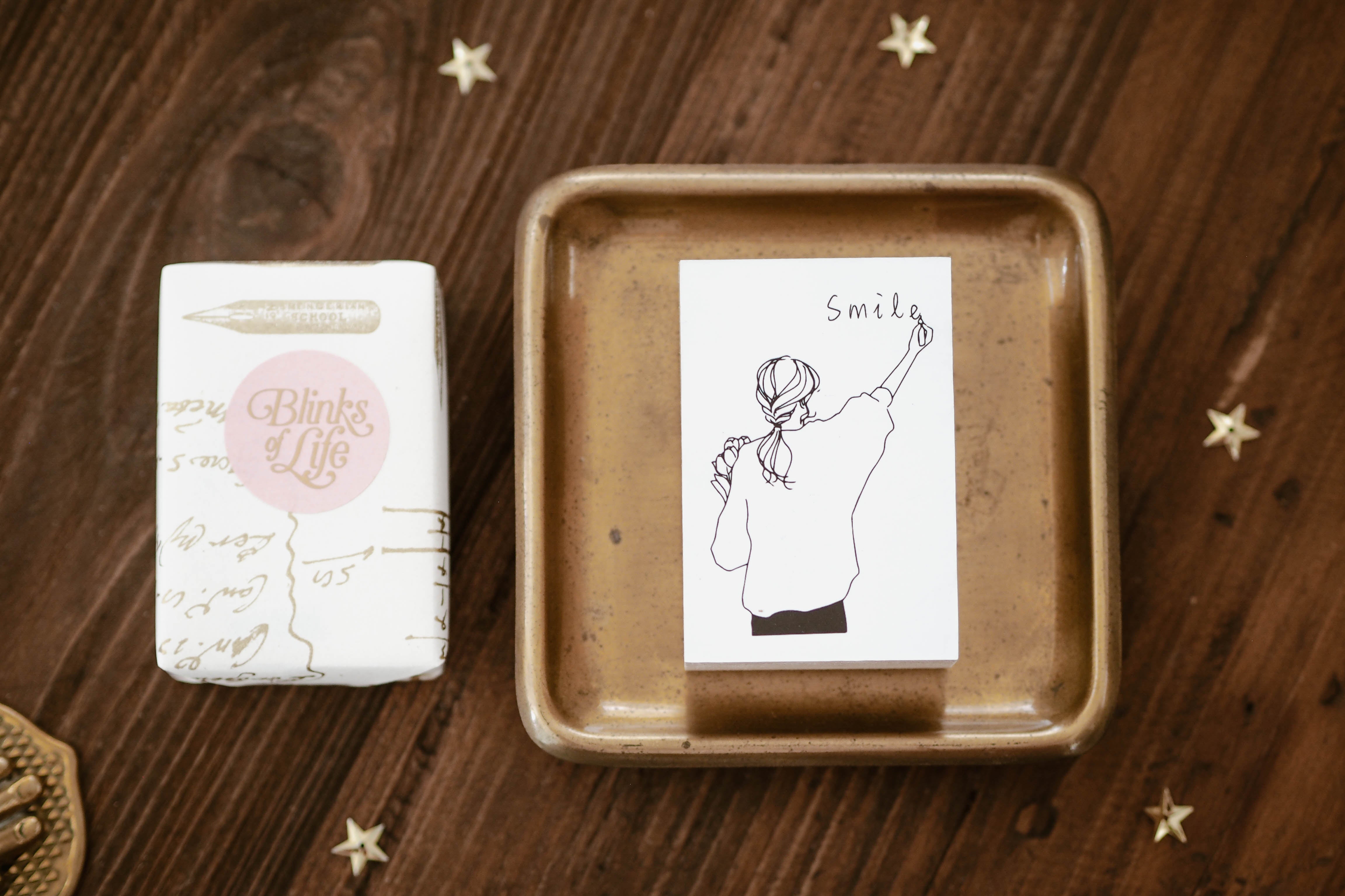 Blinks of Life - Rubber Stamp - Smile