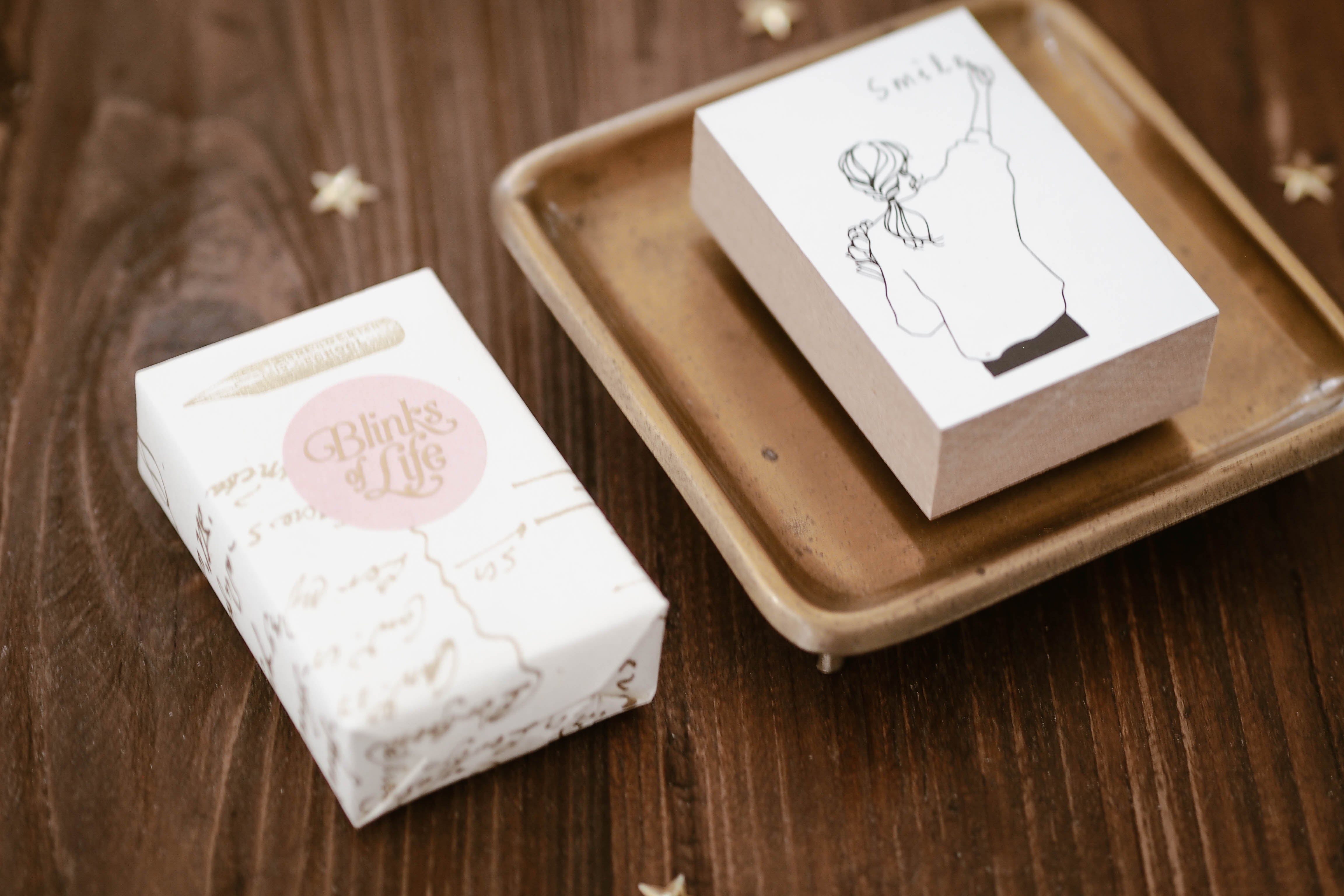 Blinks of Life - Rubber Stamp - Smile