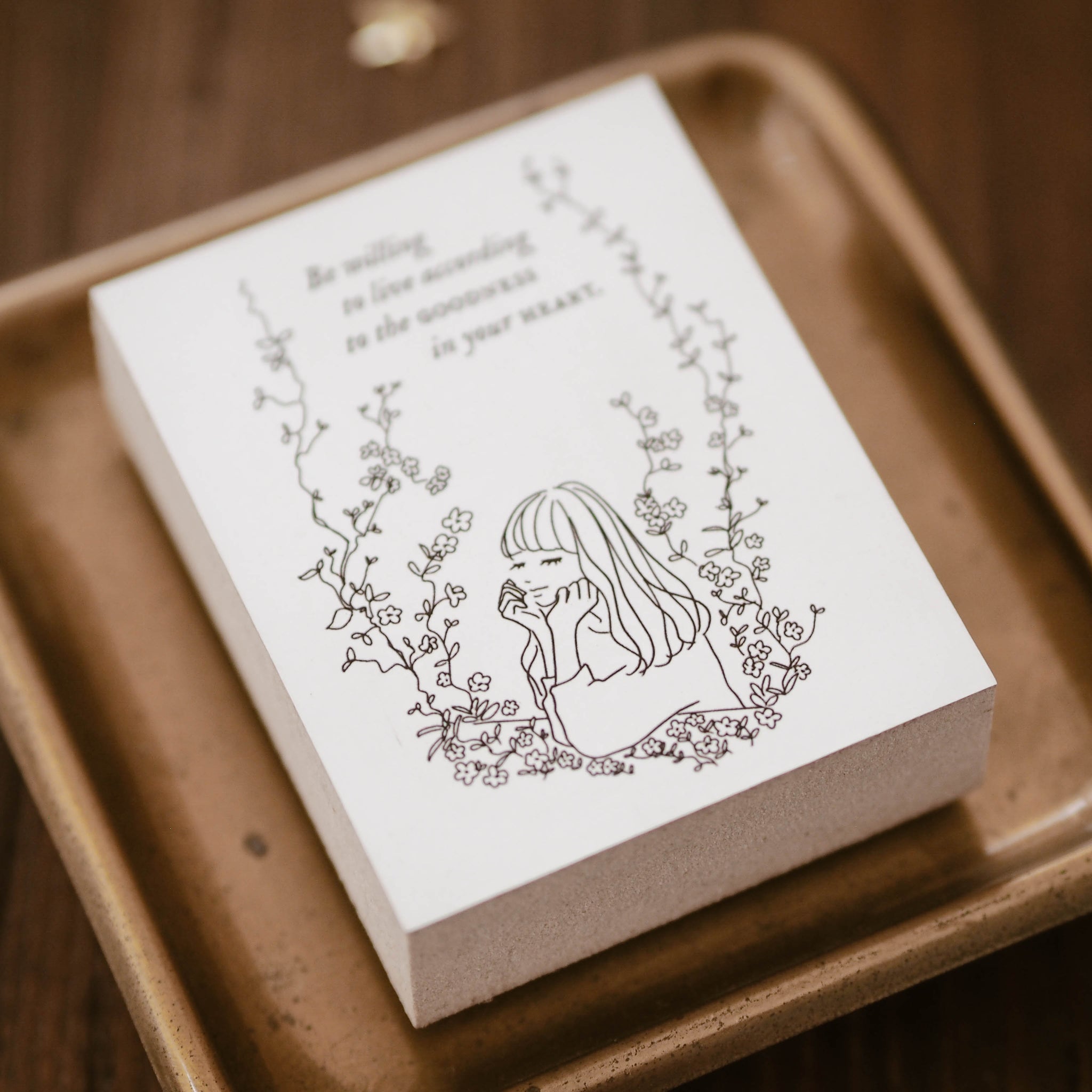 Blinks of Life - The Goodness in Your Heart - Rubber Stamp