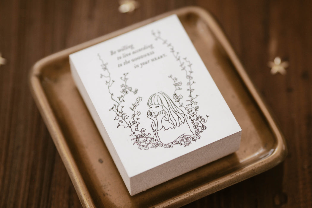 Blinks of Life - The Goodness in Your Heart - Rubber Stamp