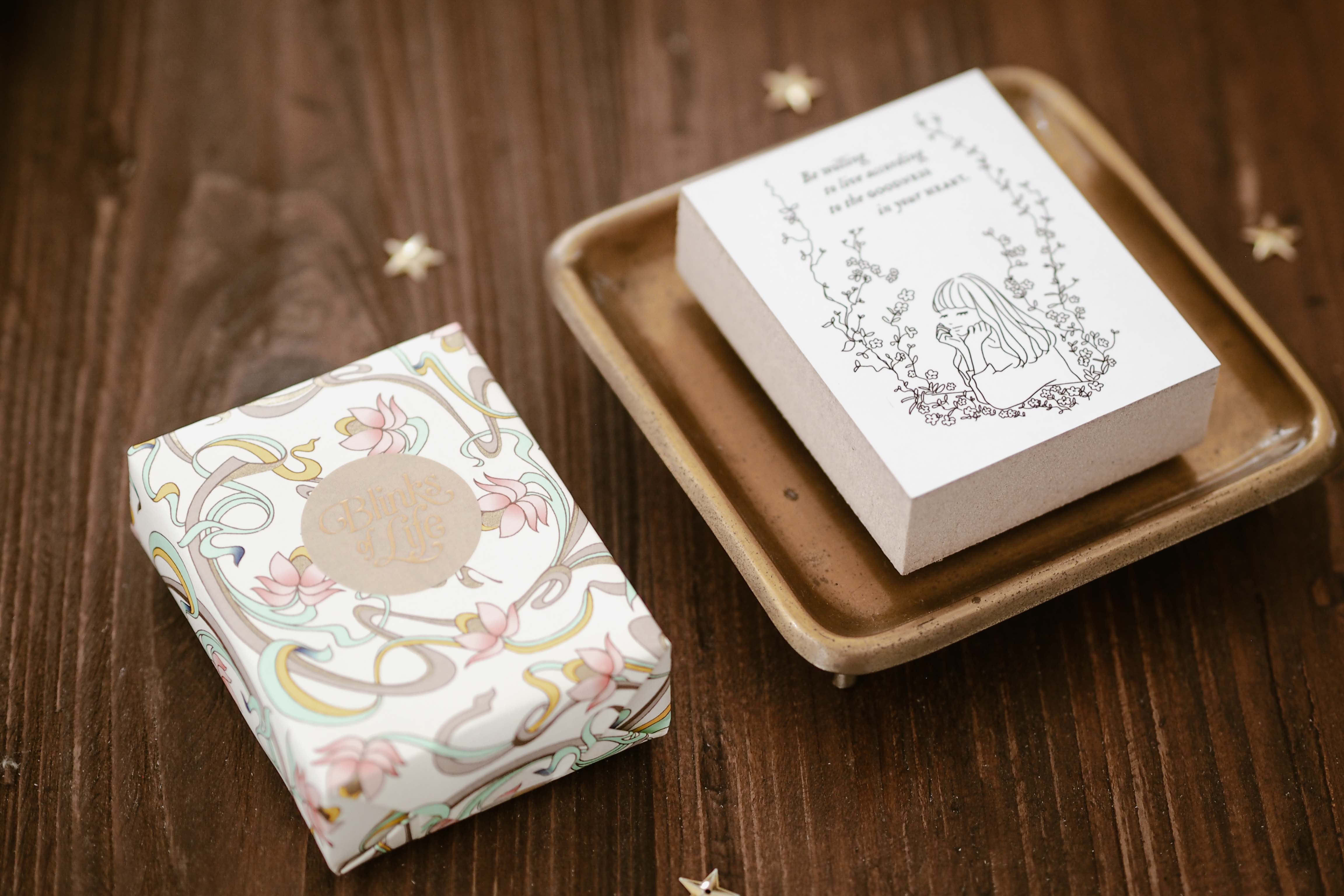 Blinks of Life - The Goodness in Your Heart - Rubber Stamp