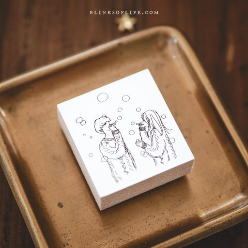 Blinks of Life - A Winter Tale - Rubber Stamp Collection