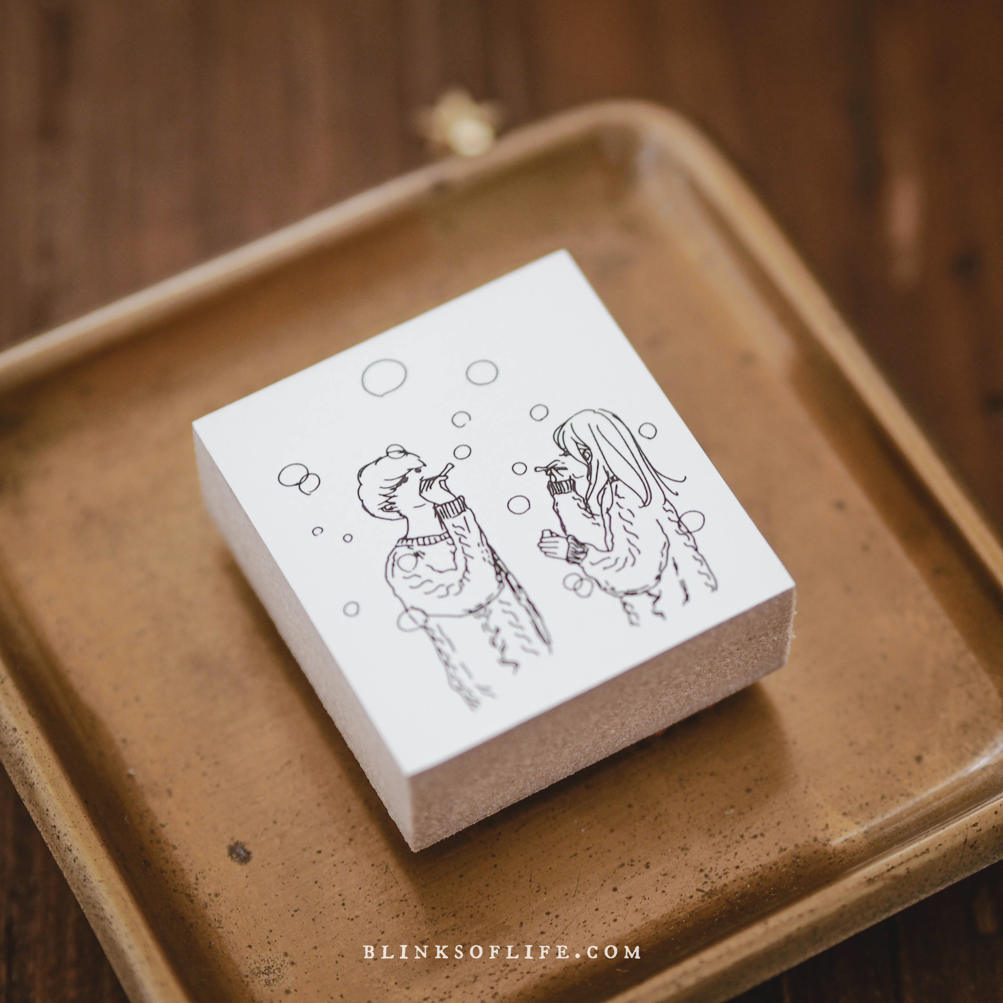 Blinks of Life - A Winter Tale - Rubber Stamp Collection