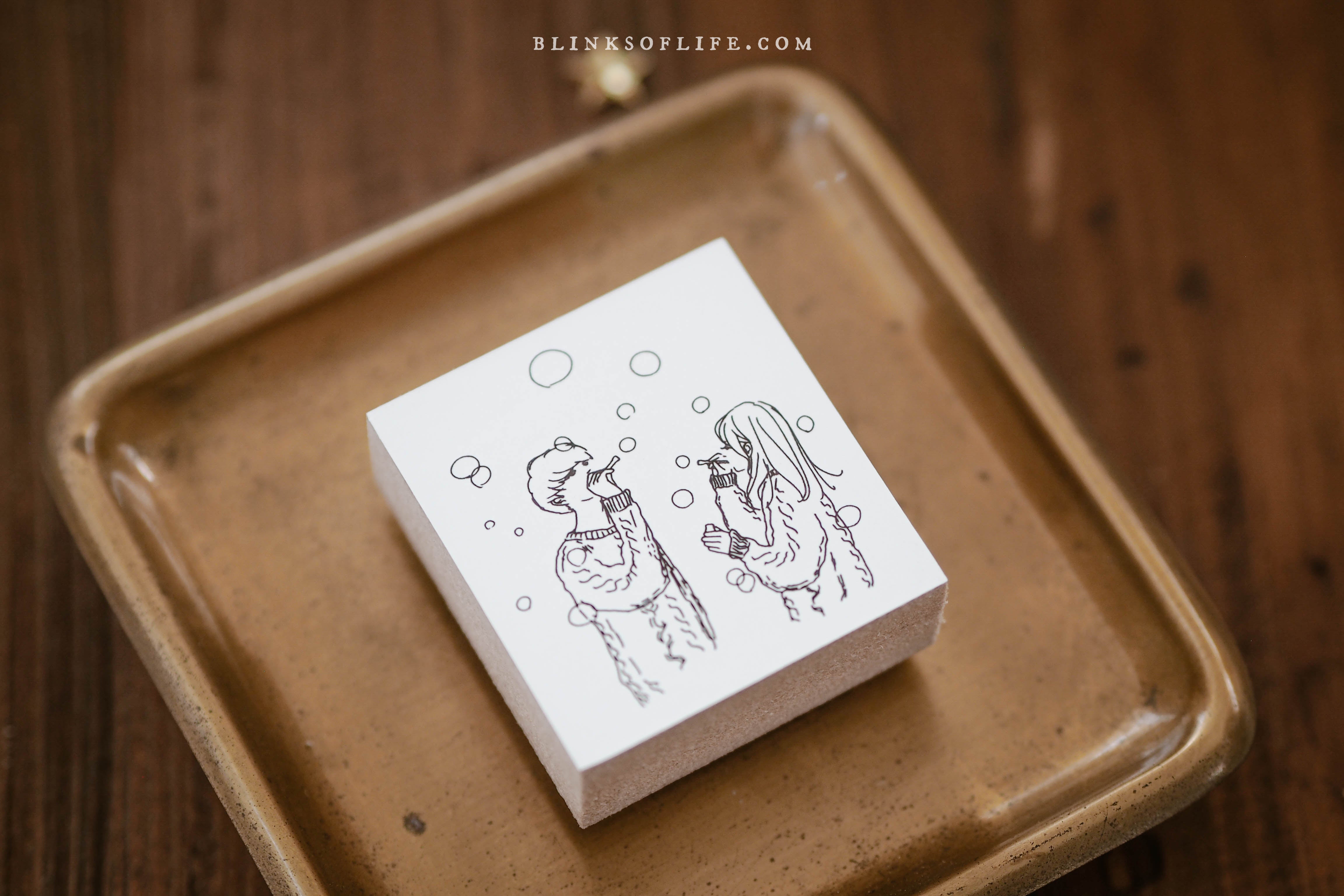Blinks of Life - A Winter Tale - Rubber Stamp Collection