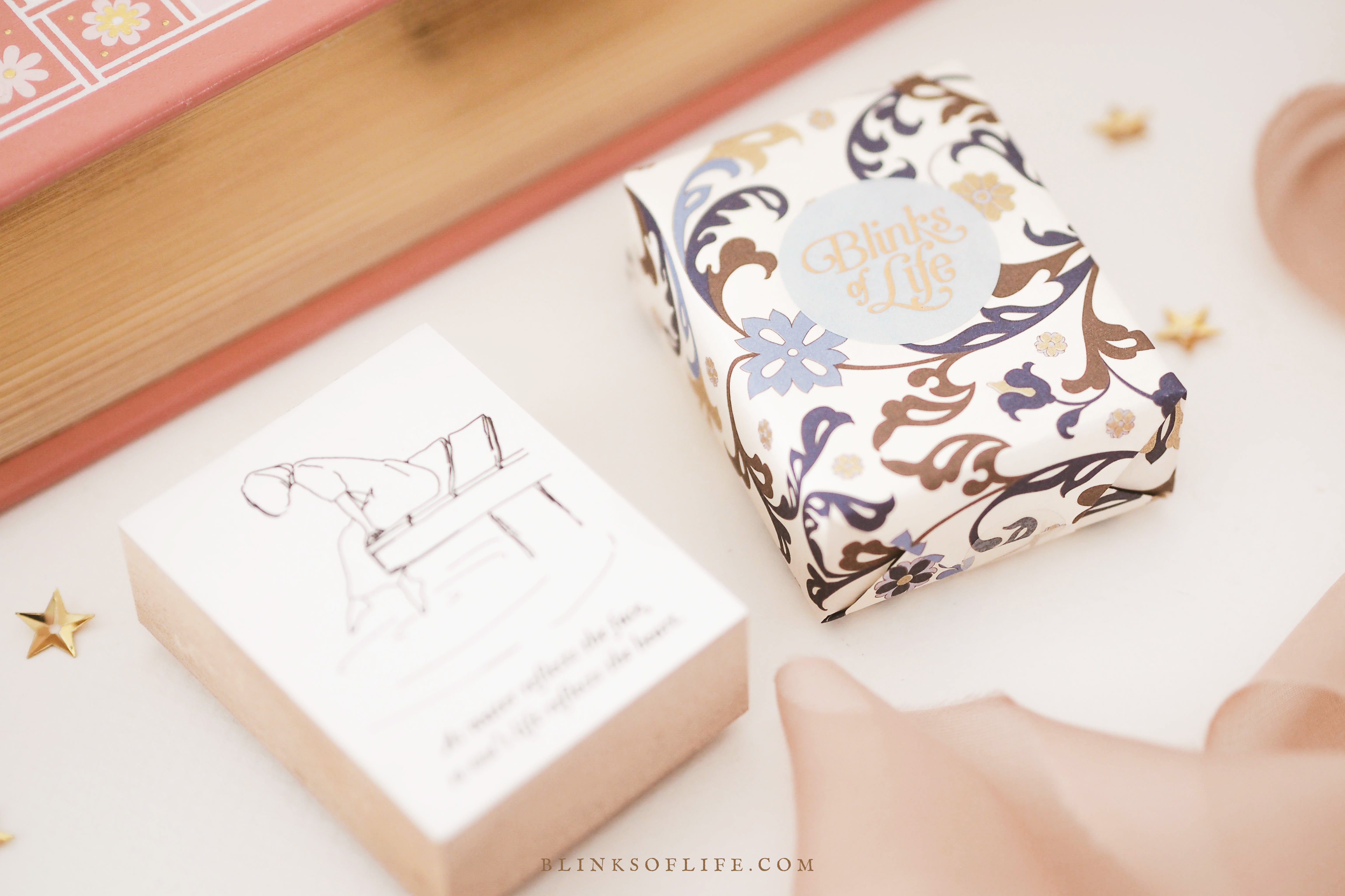 Blinks of Life - One's Life Reflects the Heart - Rubber Stamp Collection