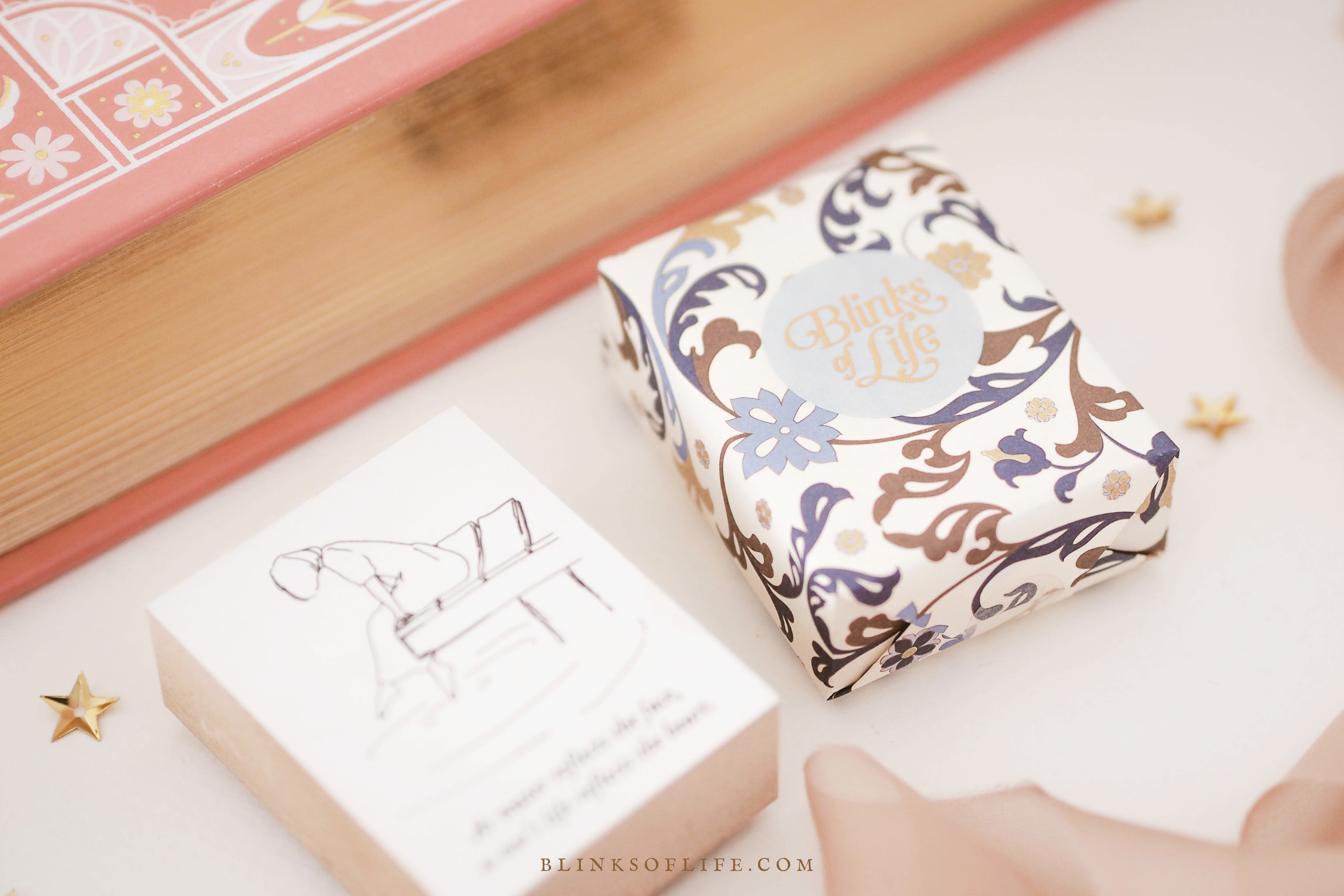 Blinks of Life - One's Life Reflects the Heart - Rubber Stamp Collection