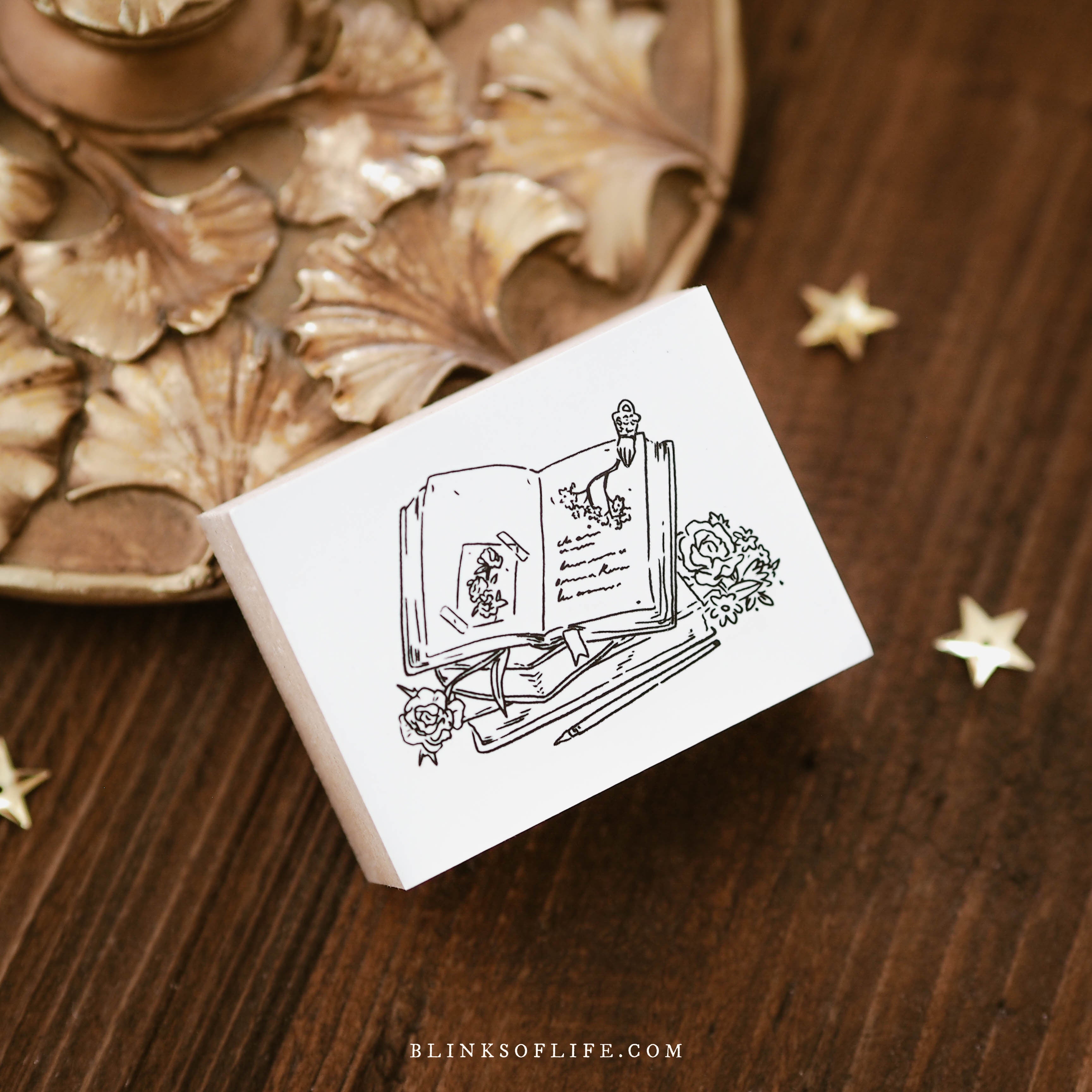 Blinks of Life - Rubber Stamp - Books & Journals