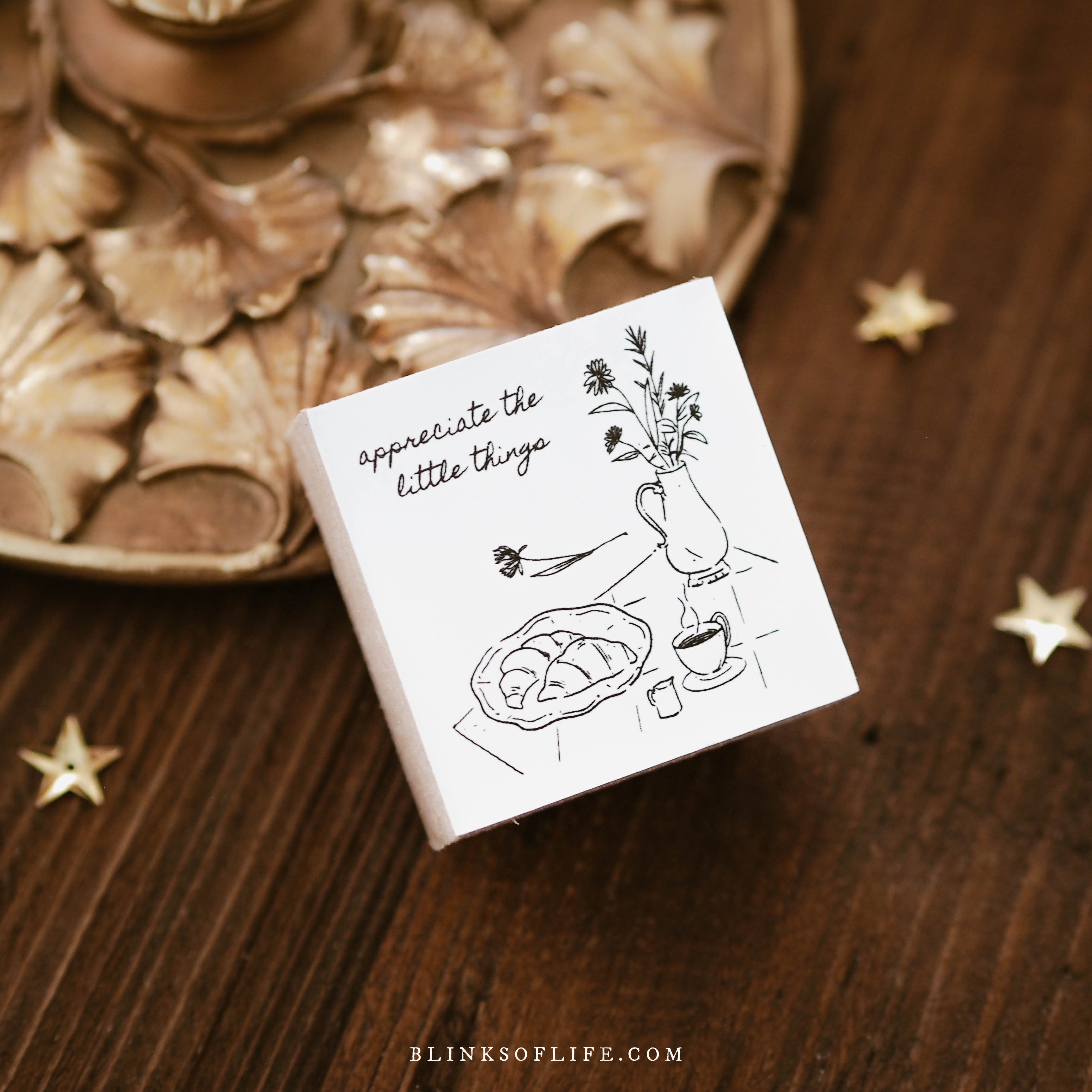 Blinks of Life - Appreciate the Little Things - Rubber Stamp