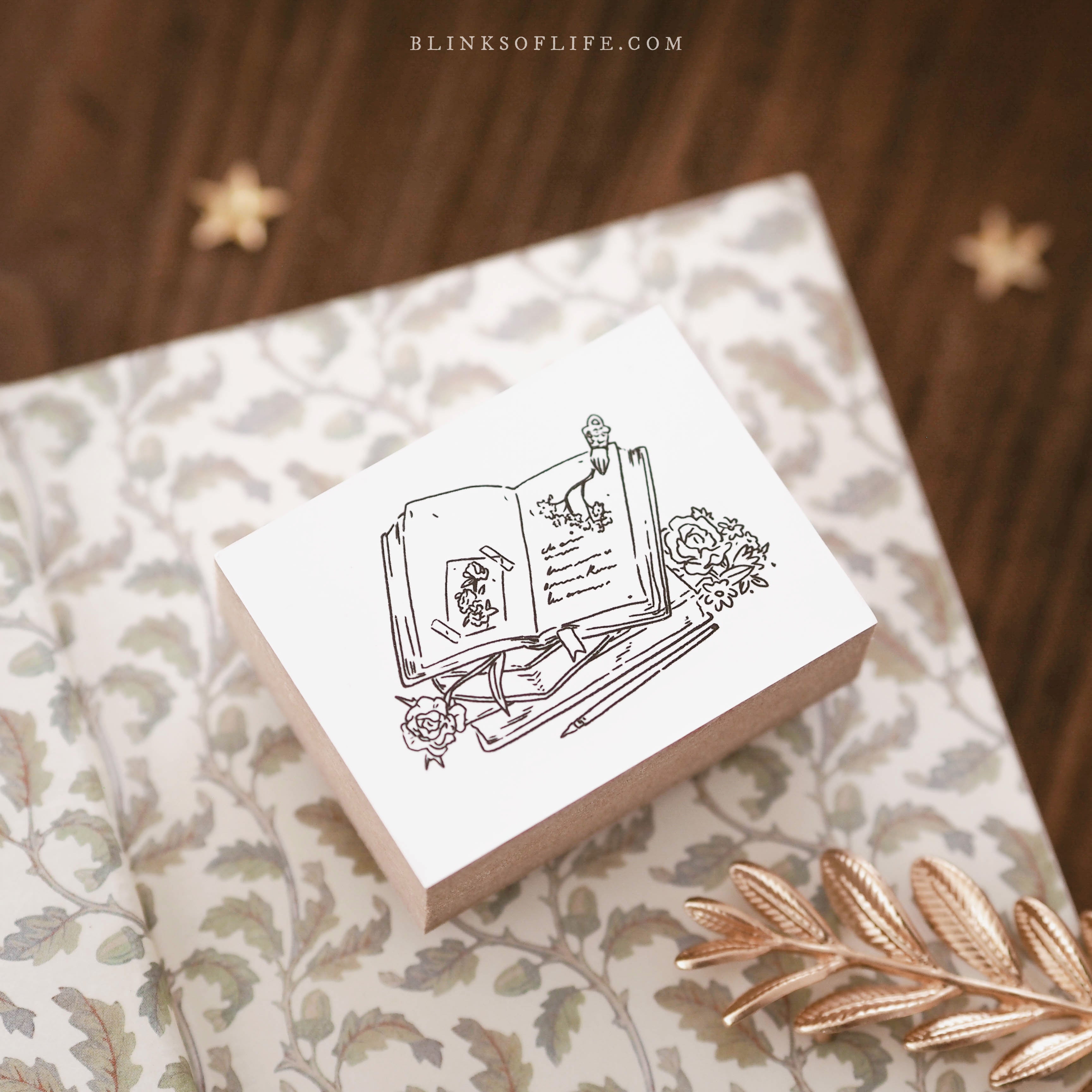 Blinks of Life - Rubber Stamp - Books & Journals