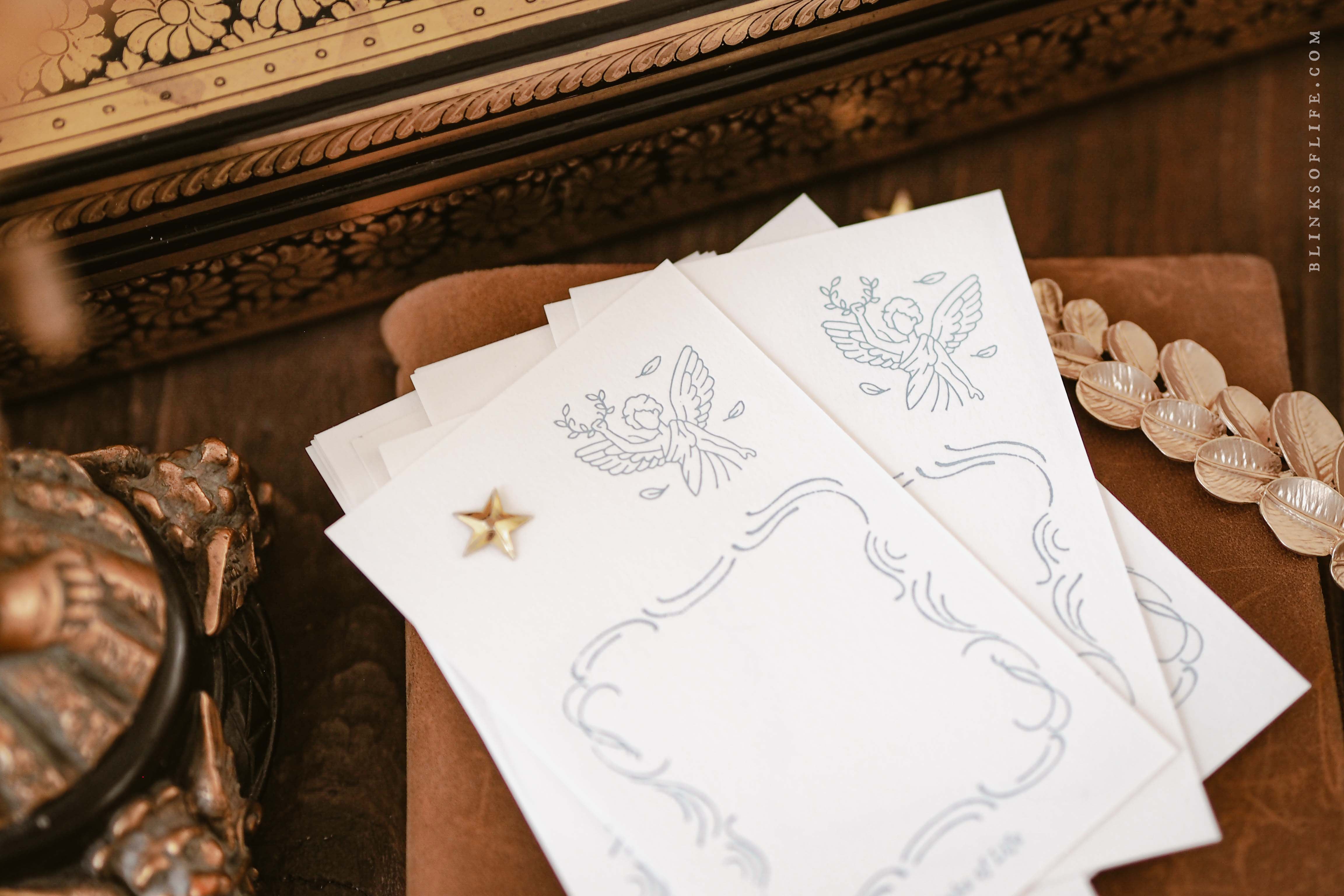 Blinks of Life - Letterpress Journal Cards