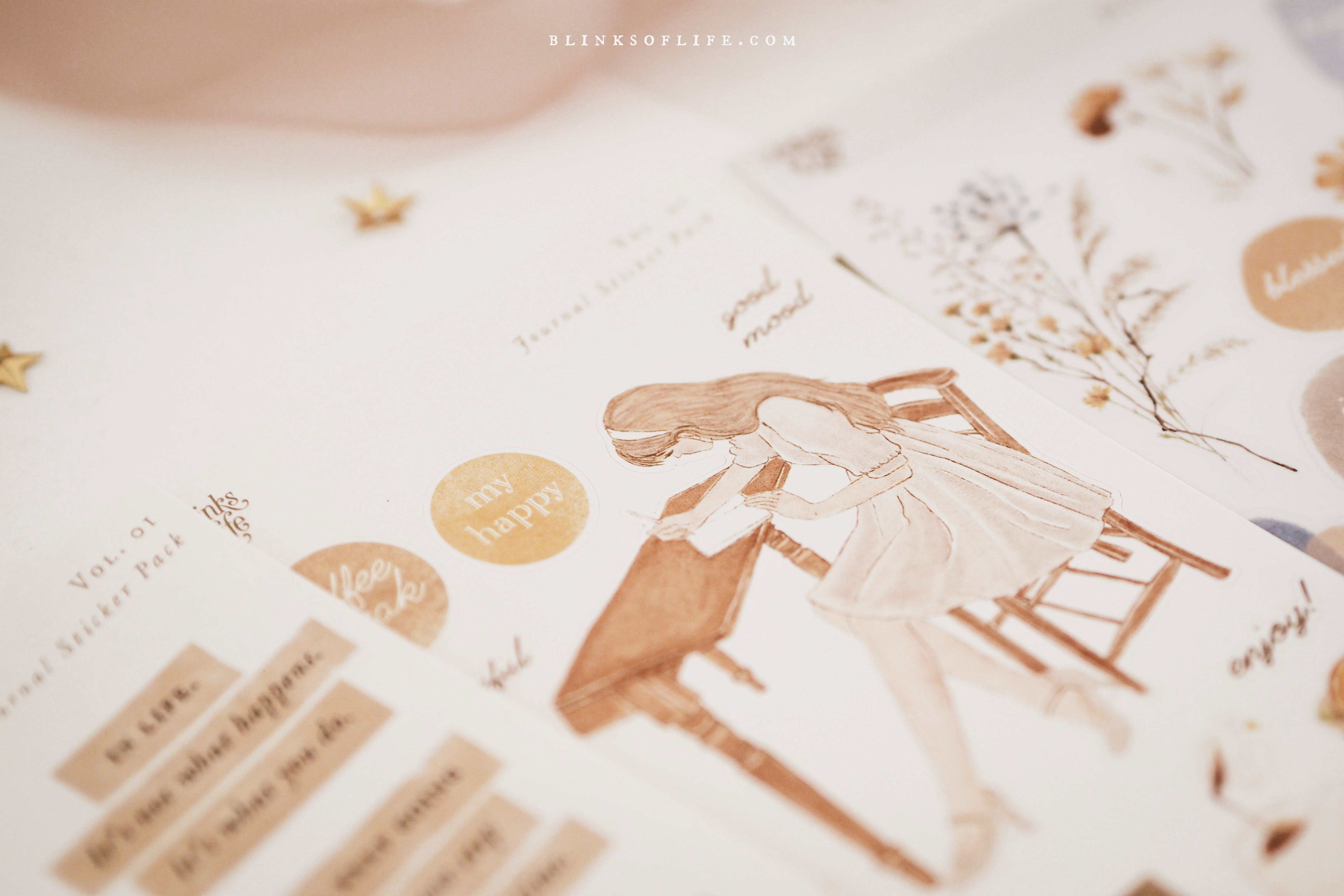 Blinks of Life - Journal Sticker Pack Vol. 01