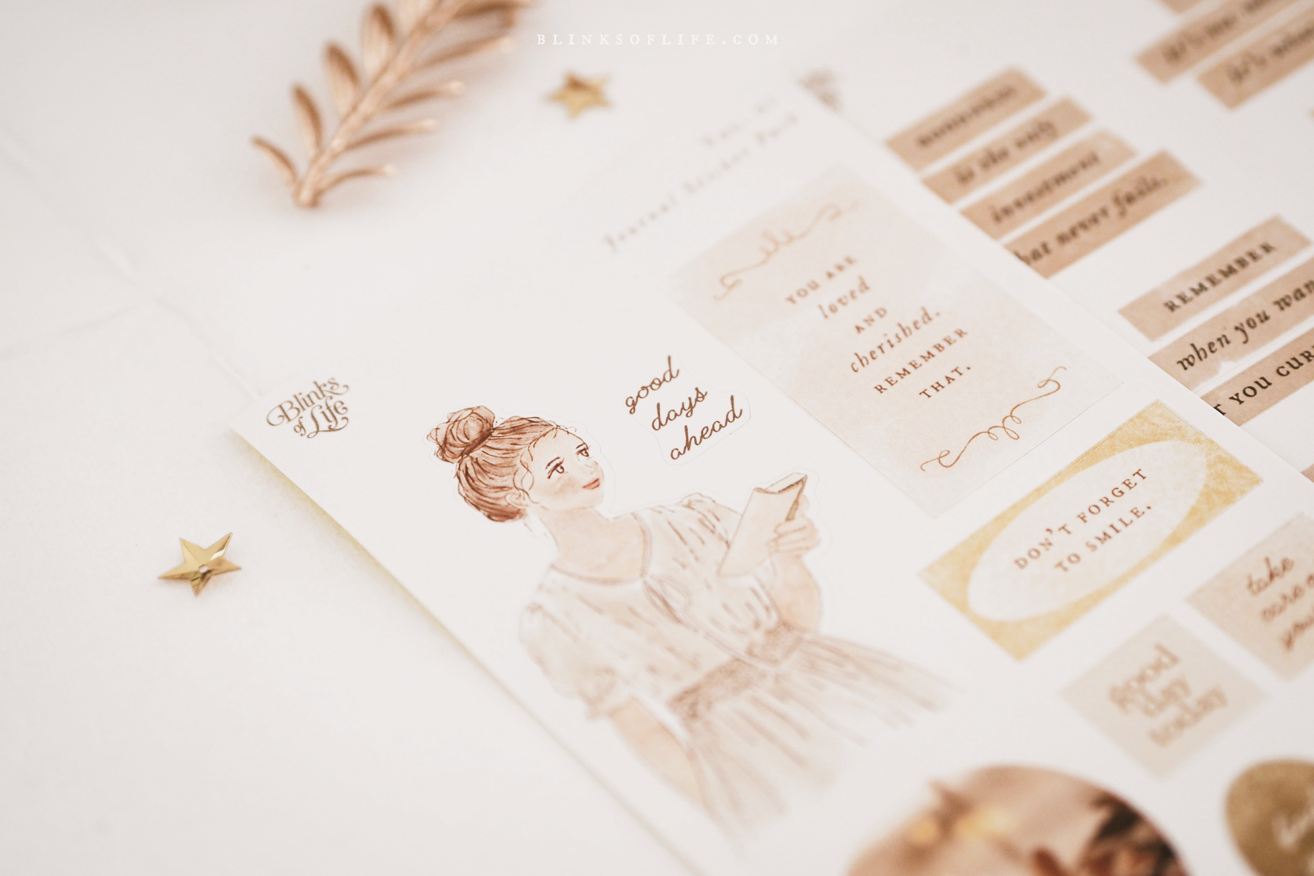 Blinks of Life - Journal Sticker Pack Vol. 01