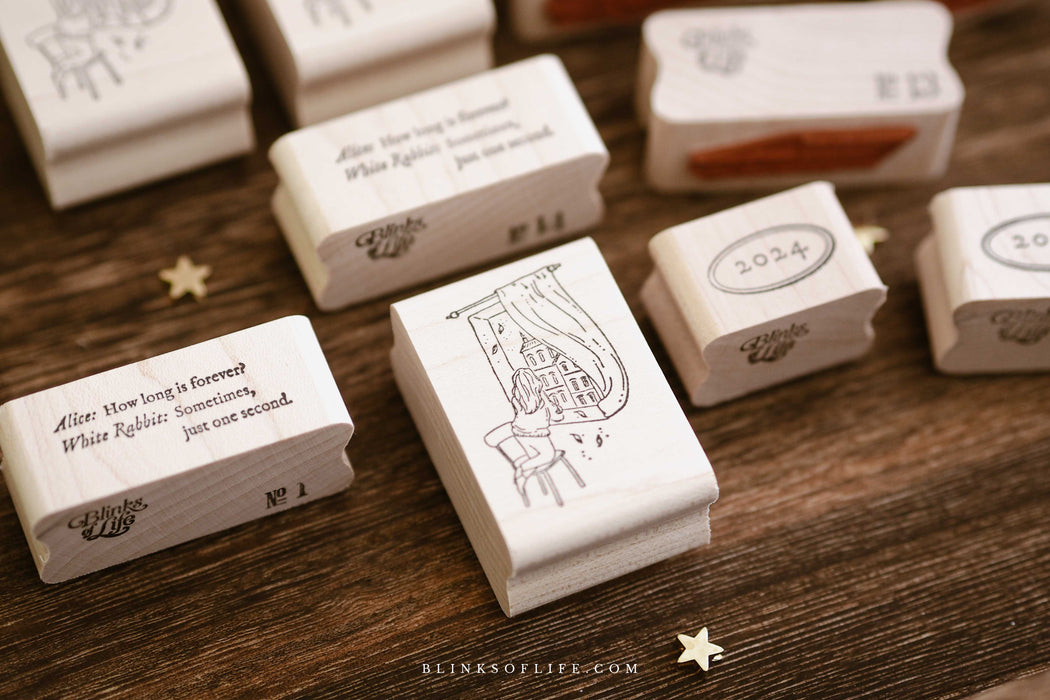 Blinks of Life - Rubber Stamp - How Long is Forever?