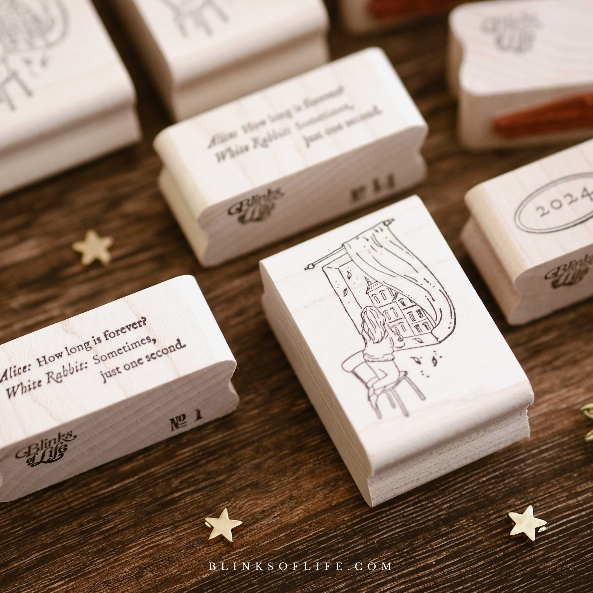 Blinks of Life - Rubber Stamp - How Long is Forever?