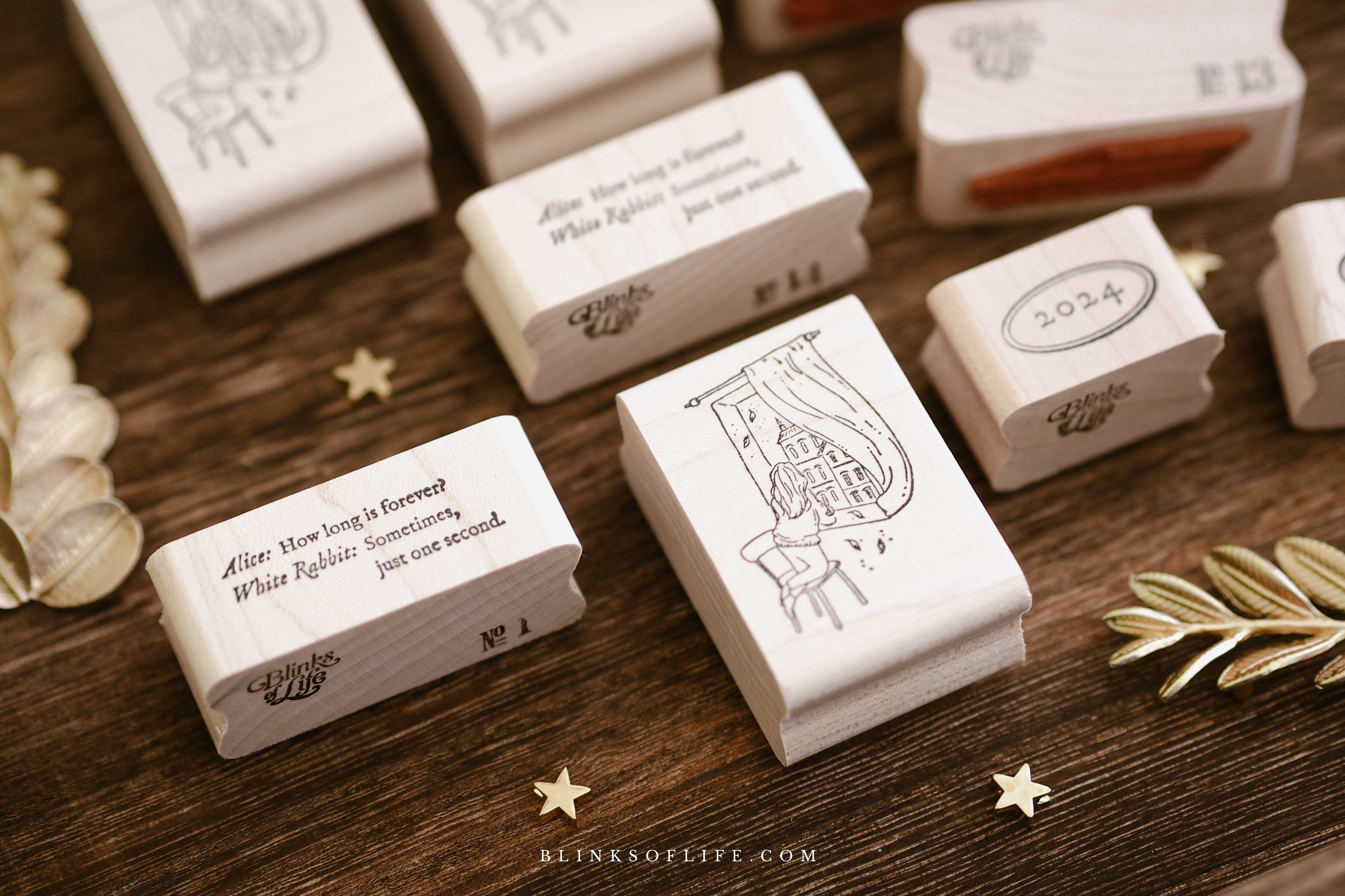 Blinks of Life - Rubber Stamp - How Long is Forever?