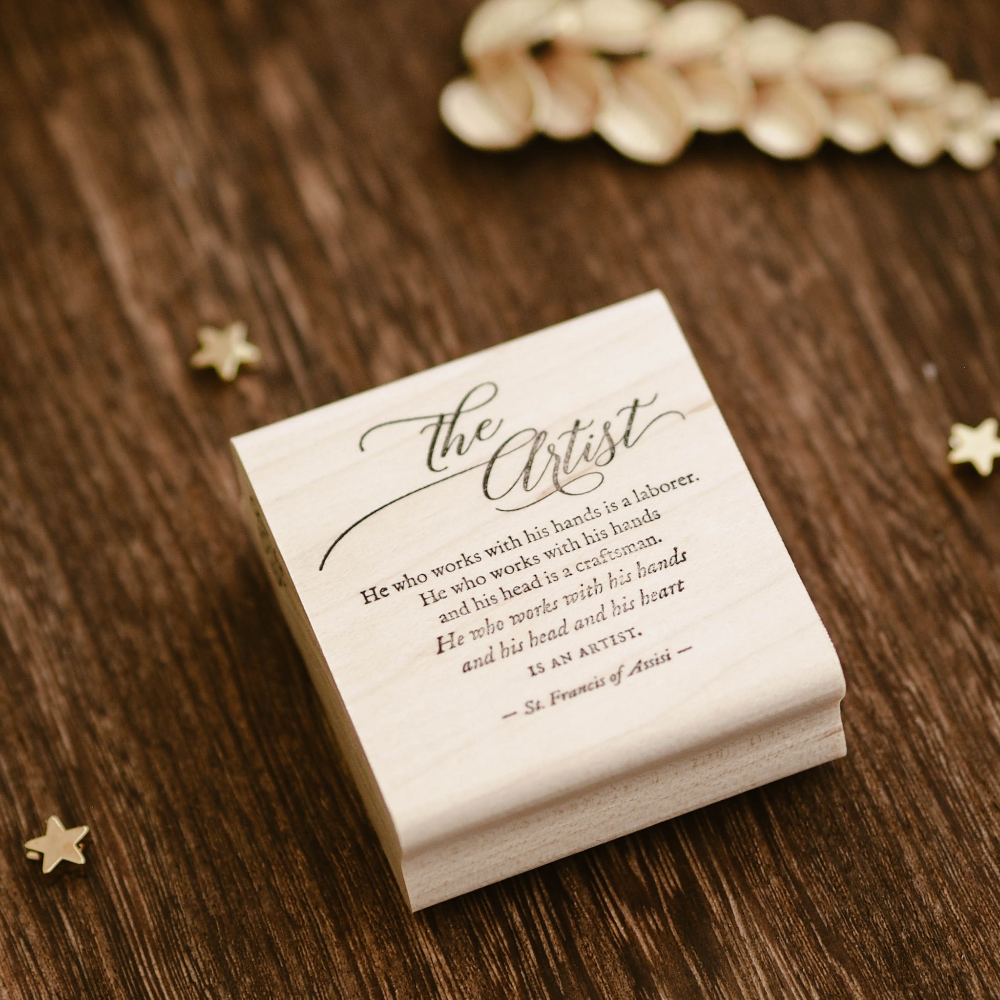 Blinks of Life - Rubber Stamp - The Artist