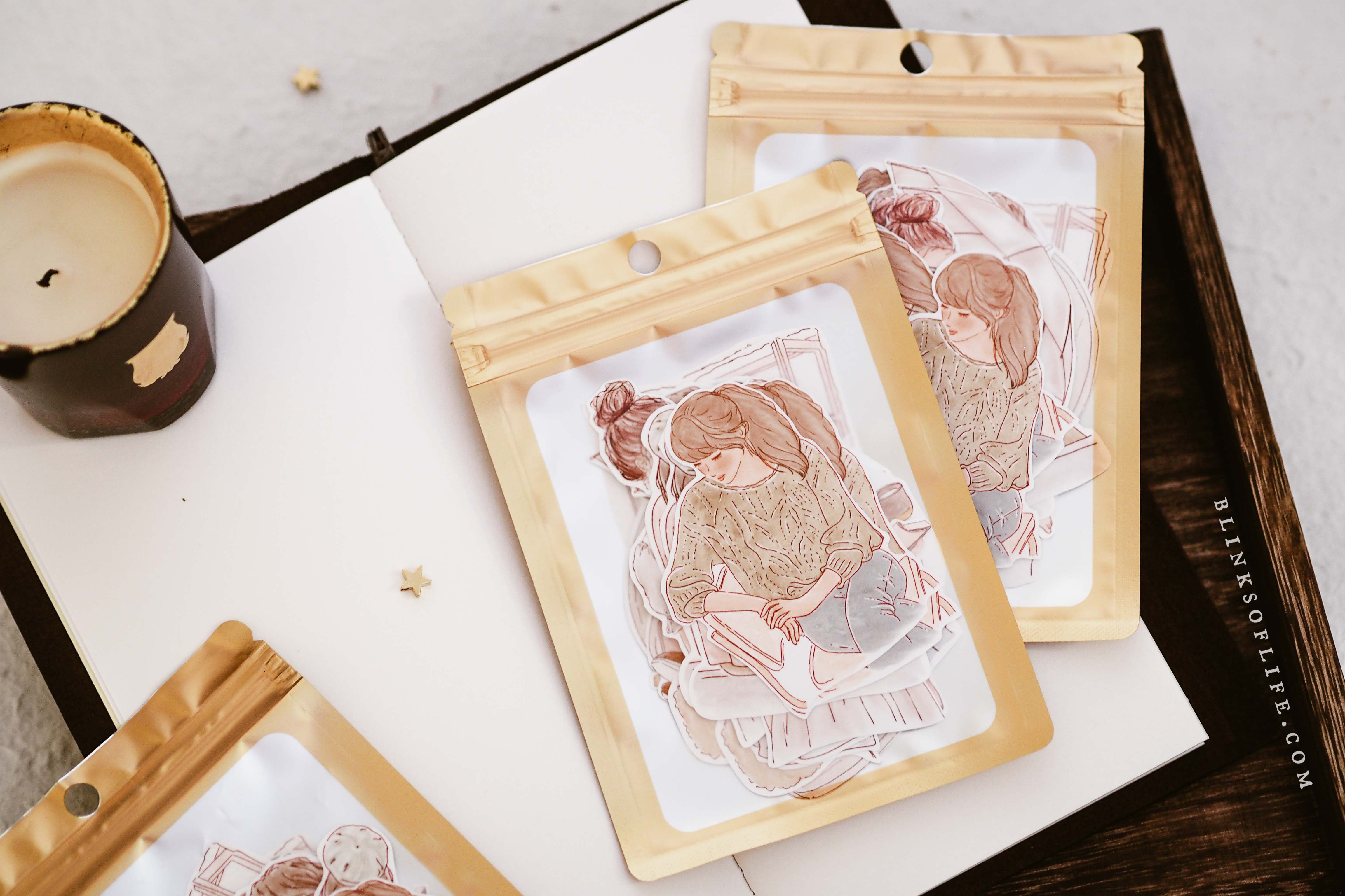 Die-Cut Stickers - Girls Portrait