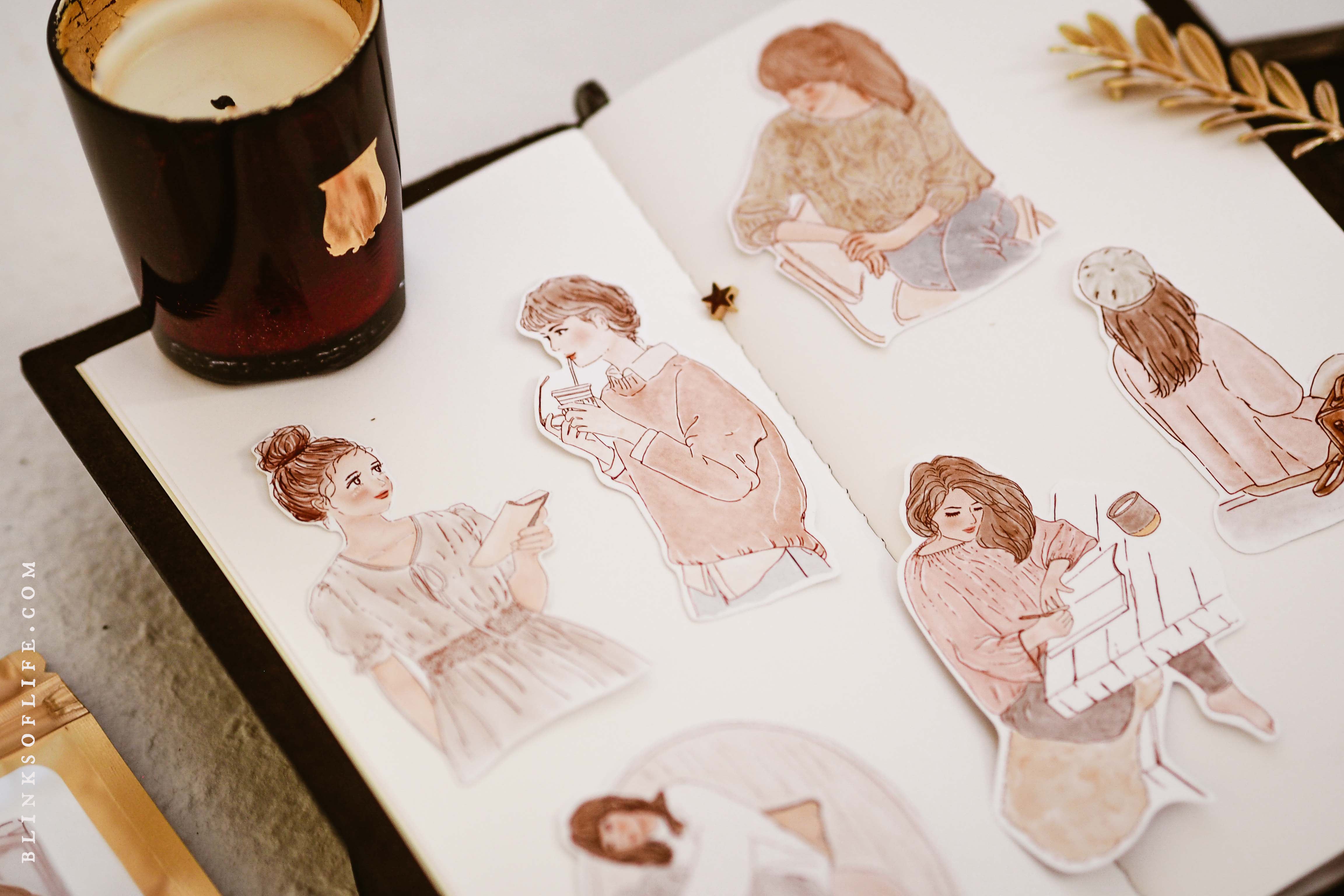 Die-Cut Stickers - Girls Portrait