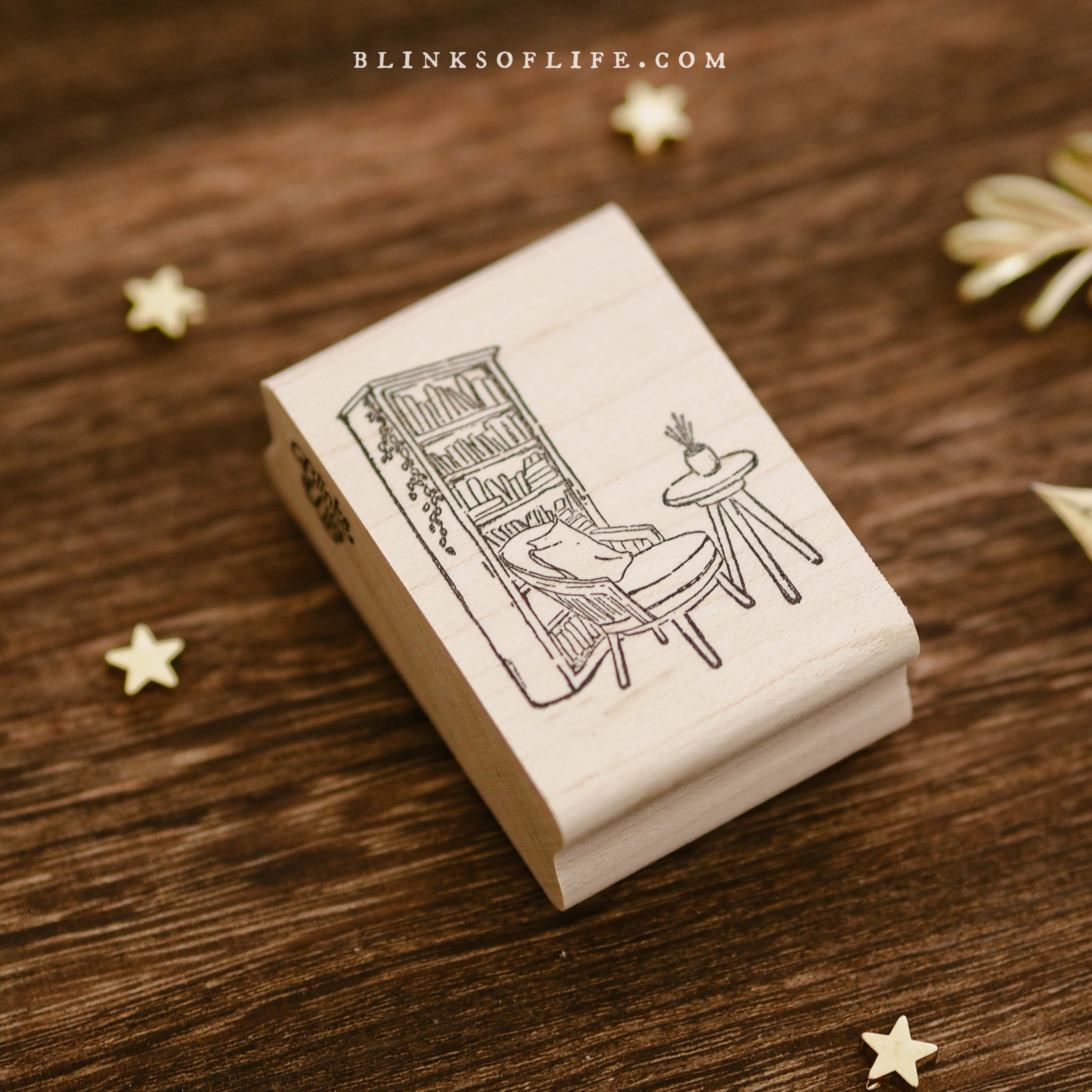 Blinks of Life - Cozy Corner - Rubber Stamp
