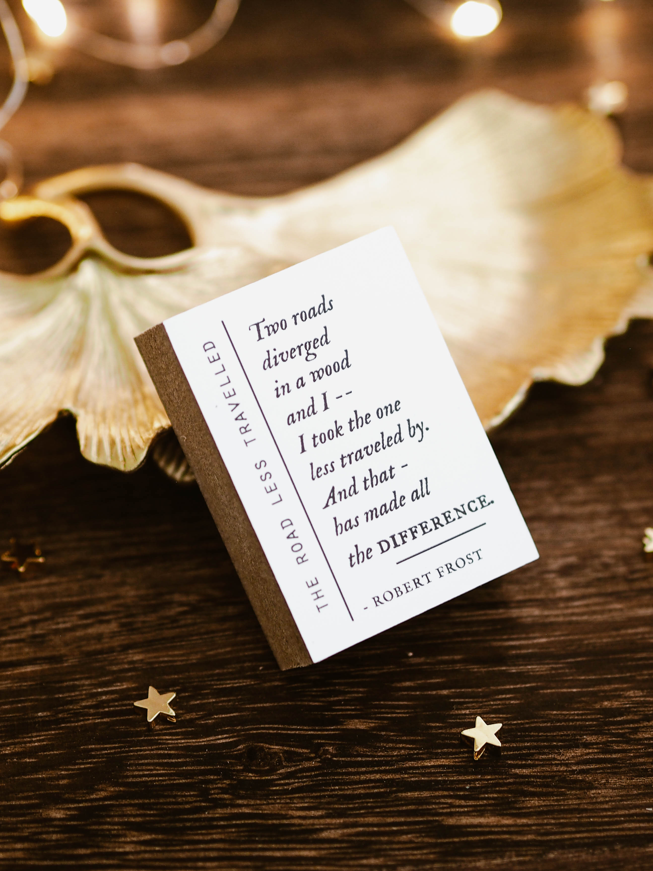 Blinks of Life - Rubber Stamp - The Road Less Travelled