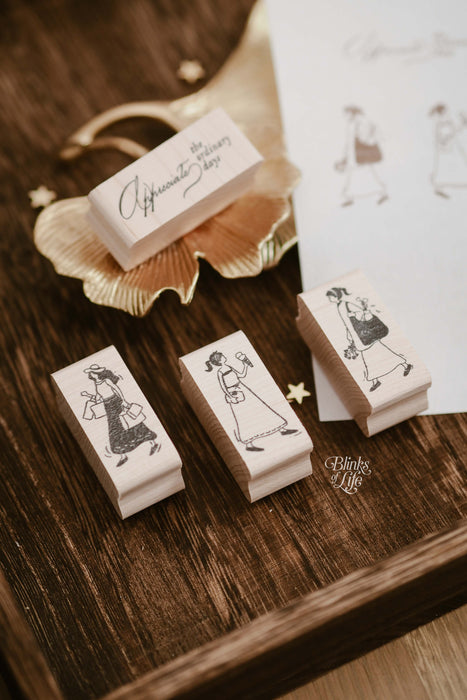 Blinks of Life Rubber Stamp - Appreciate the Ordinary Days