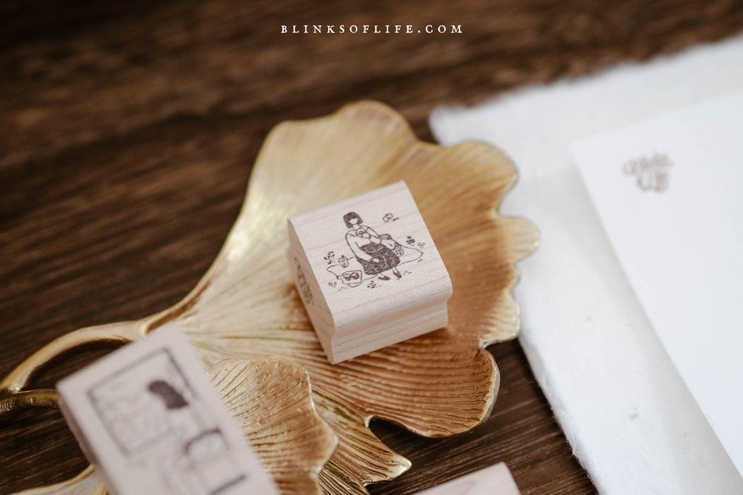 Blinks of Life - Rubber Stamp Collection - A Slow Living Collection - Wǔ Wēi 無爲