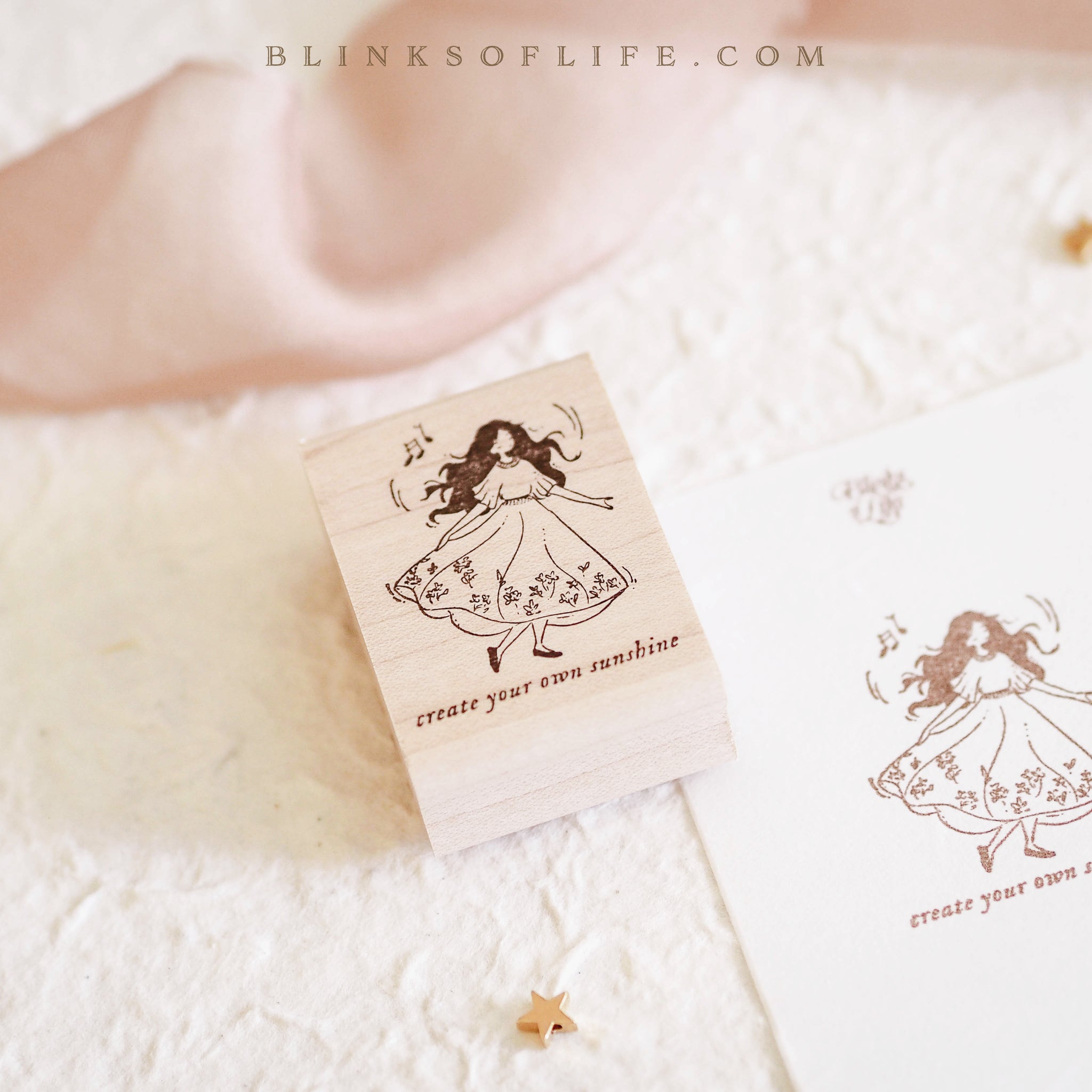 Blinks of Life - Rubber Stamp - Create Your Own Sunshine