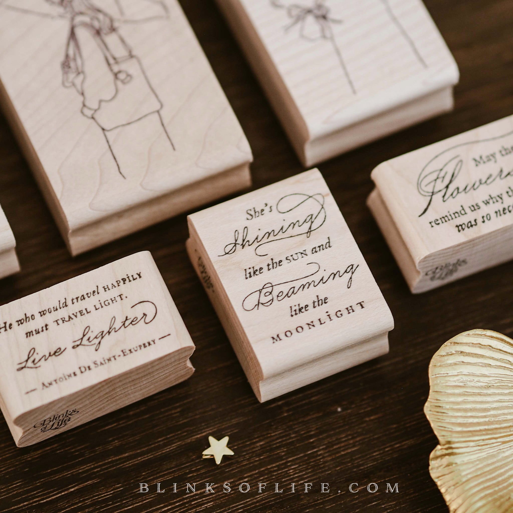 Blinks of Life - BOL - Rubber Stamp Collection